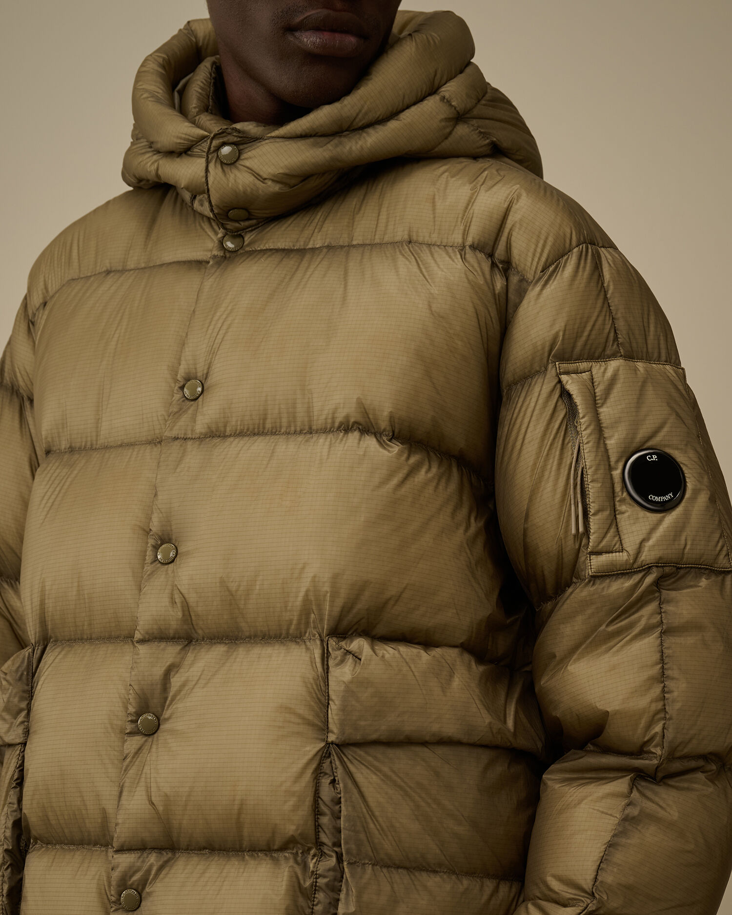 Cp Company D.D. Shell Detachable Hood Down Jacket