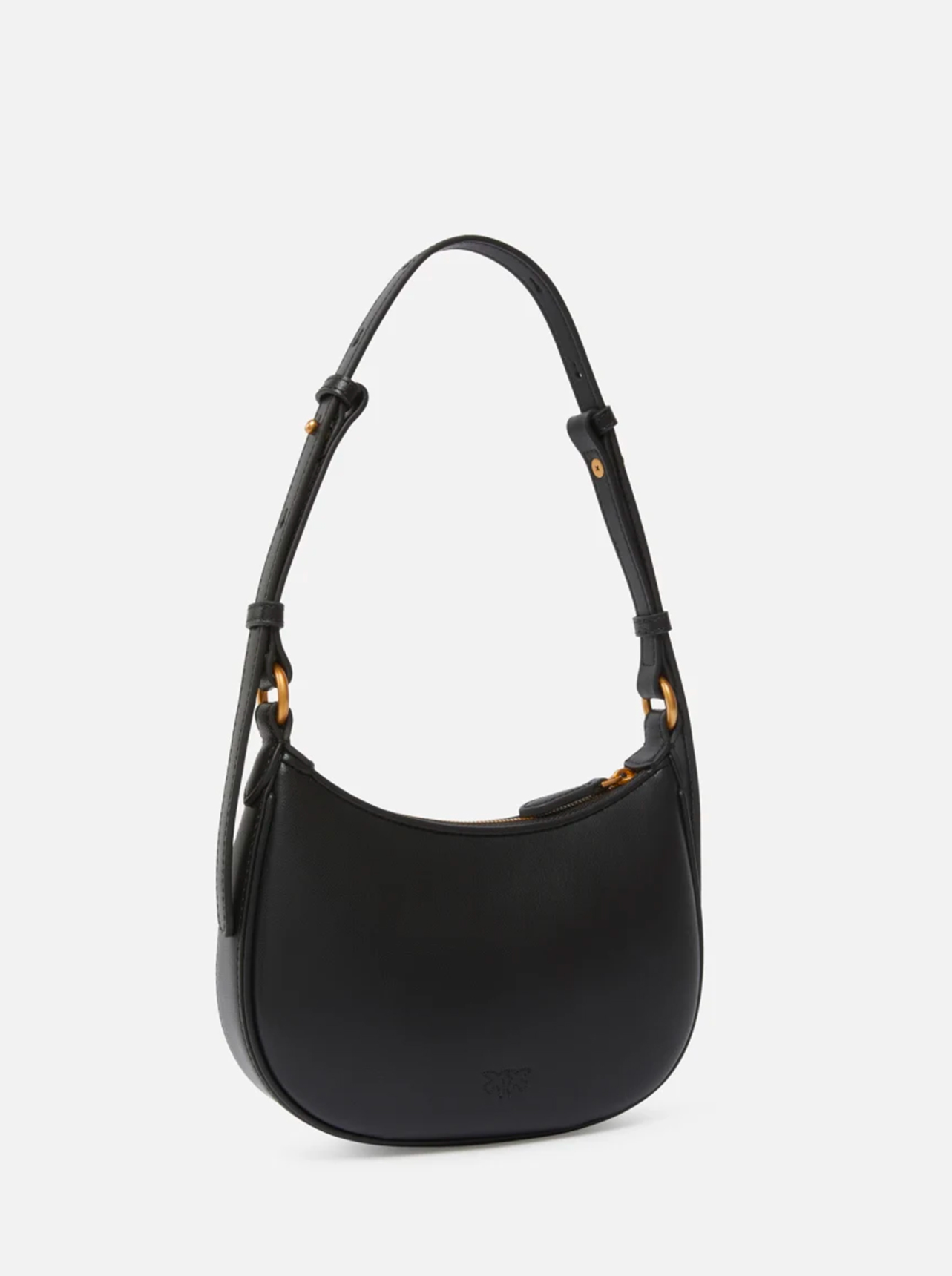 Pinko Borsa a spalla Baby Half Moon in pelle