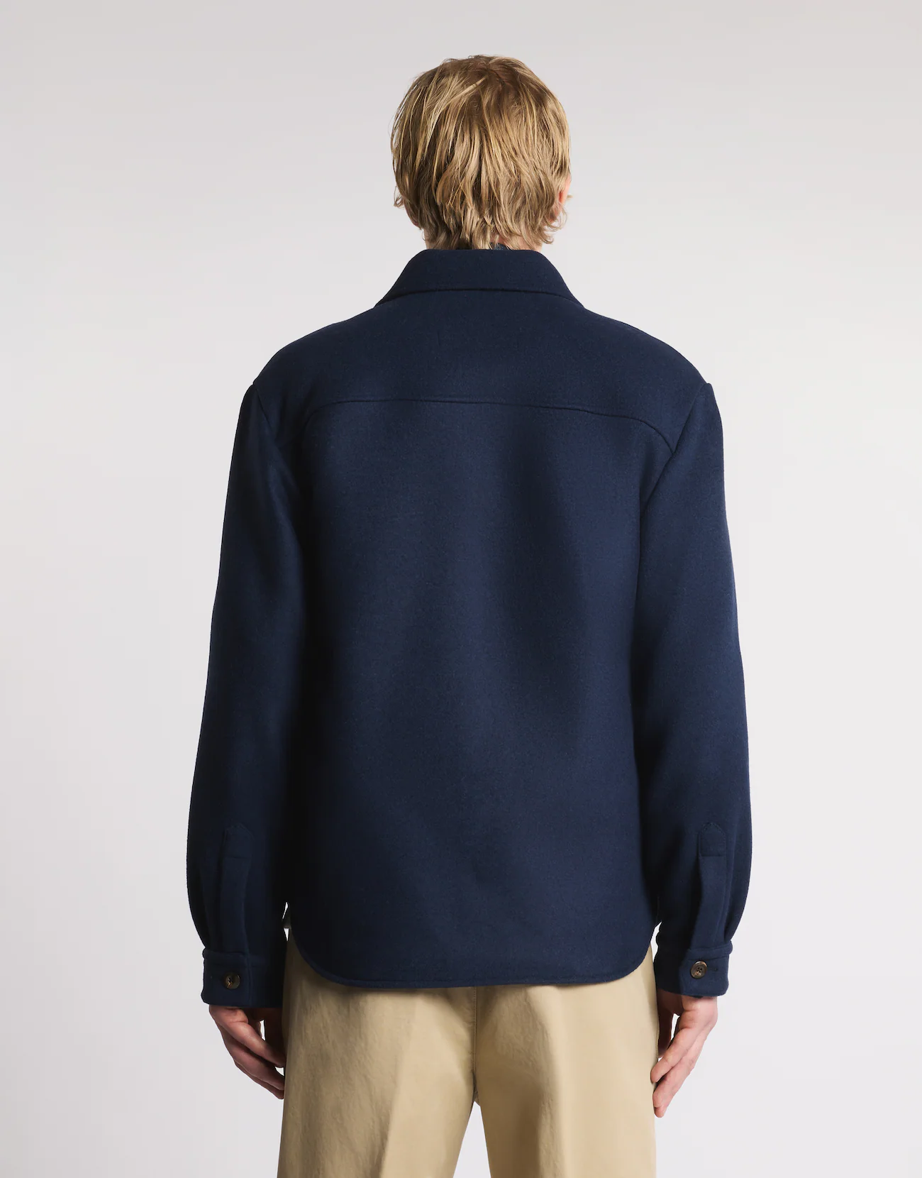 Fay Fay Shirt Jac in Panno di Lana — 2/4