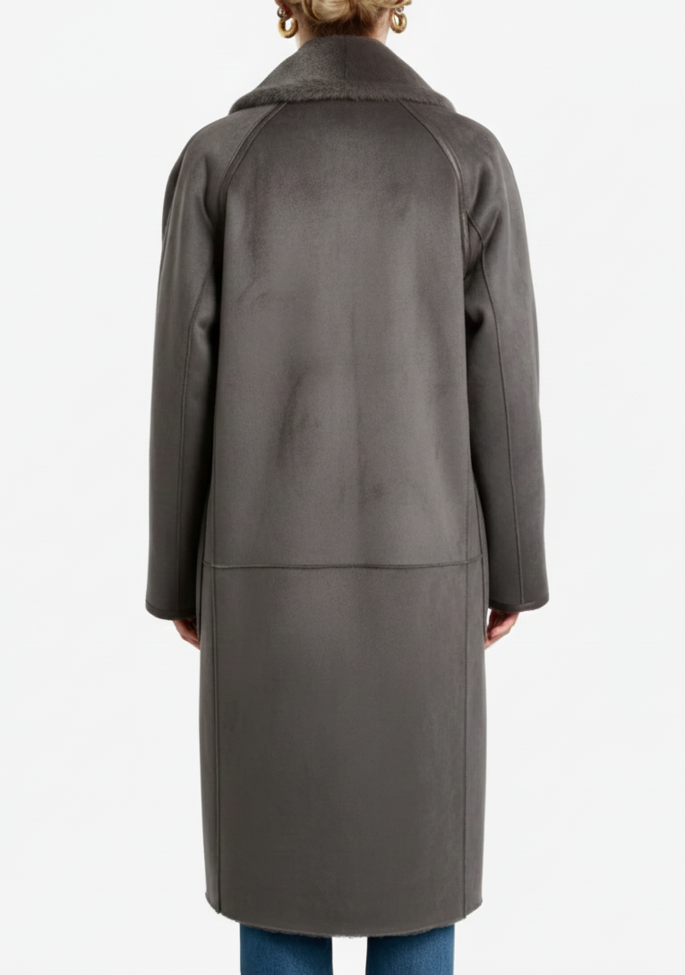 BETTA CORRADI Betta Corradi CAPPOTTO DOPPIOPETTO LUNGO COL ZIB — 5/5