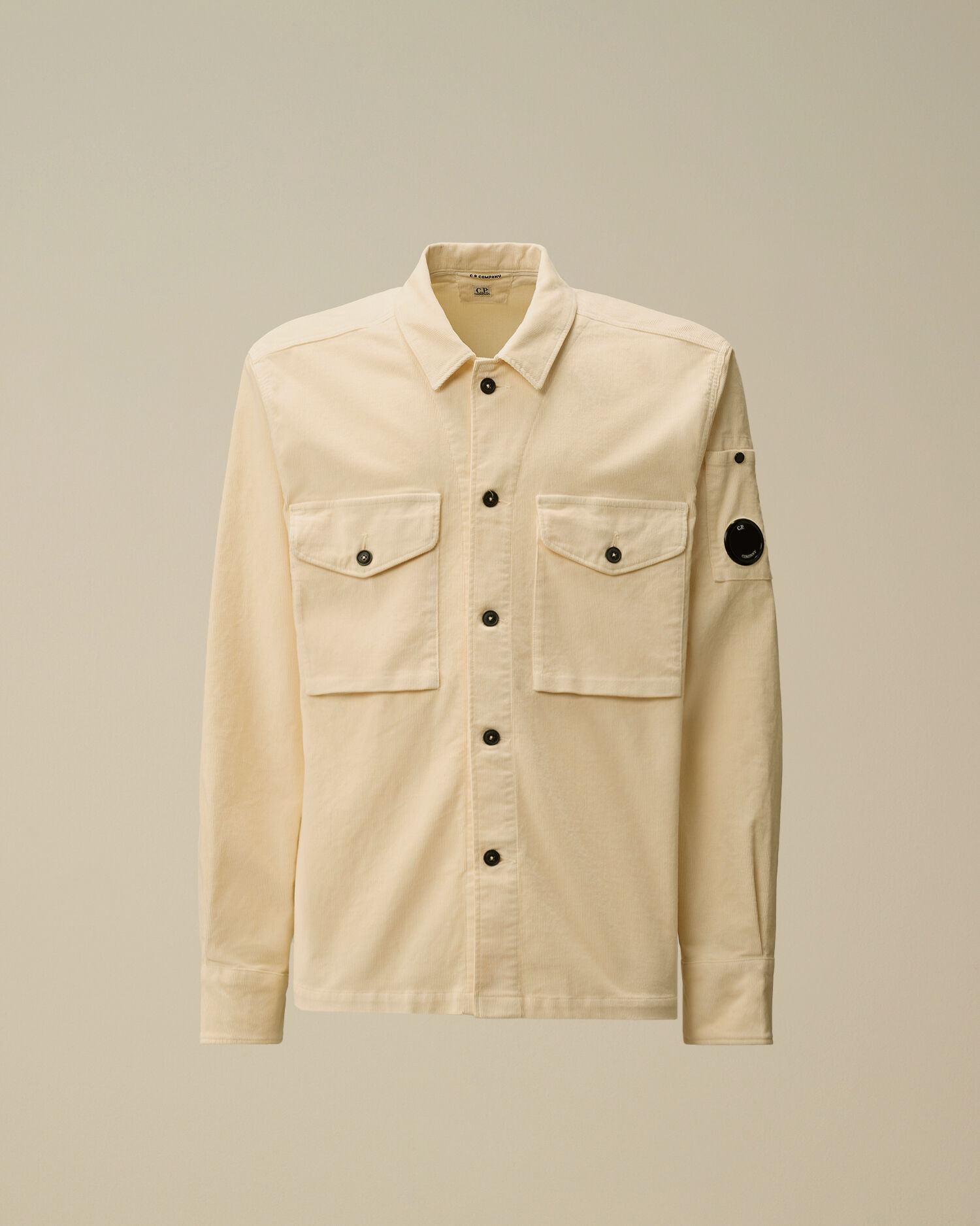 CP Company Cp Company Corduroy Lens Button Overshirt — 3/3