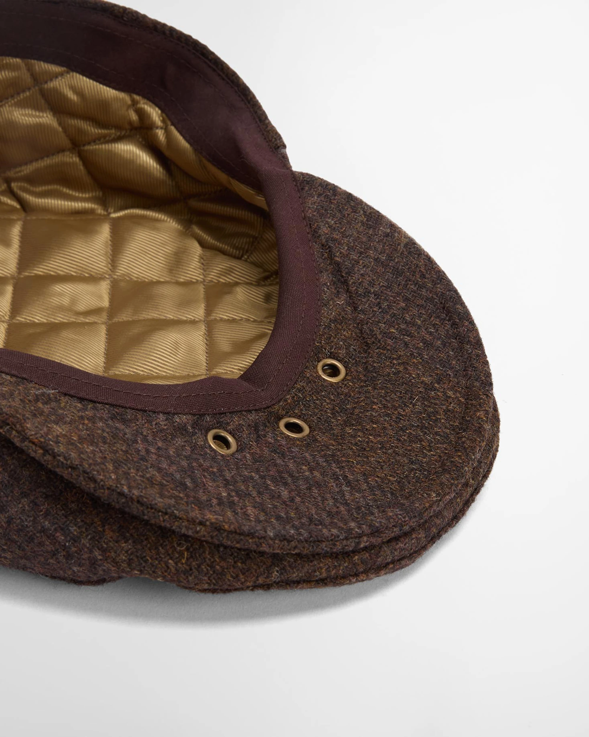 Barbour Barbour DEVERON TWEED FLAT CAP — 4/4