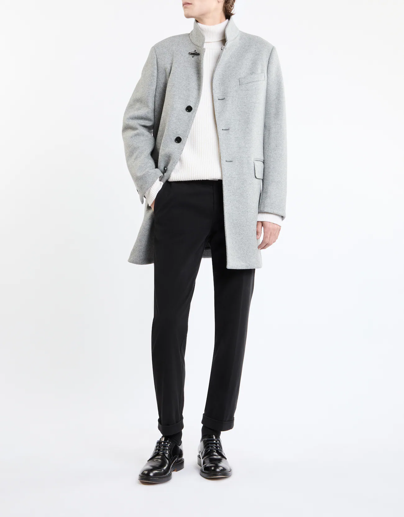 Fay Fay Cappotto in Panno di Lana — 10/10