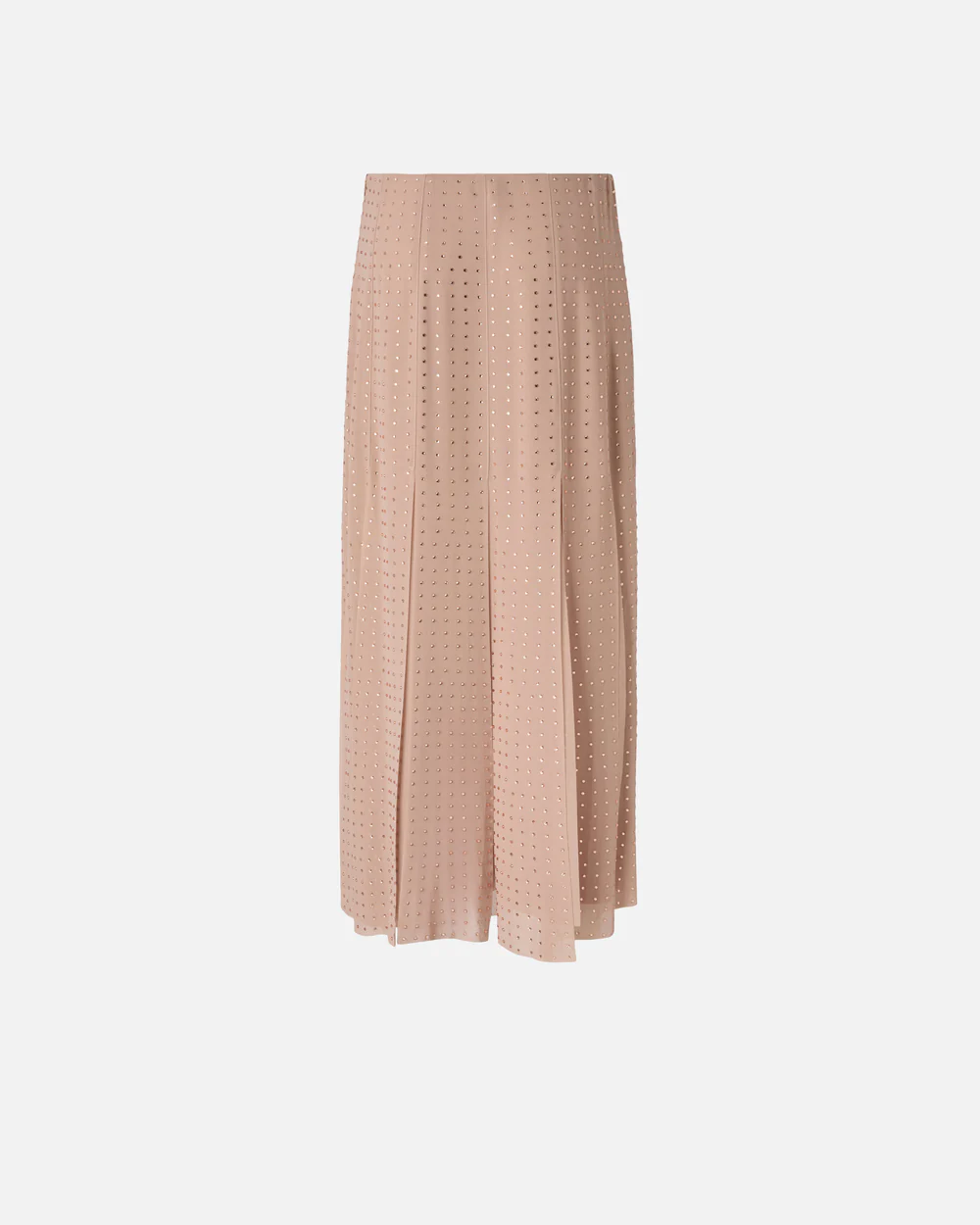 Pinko Pinko Gonna midi con frange e strass — 3/6