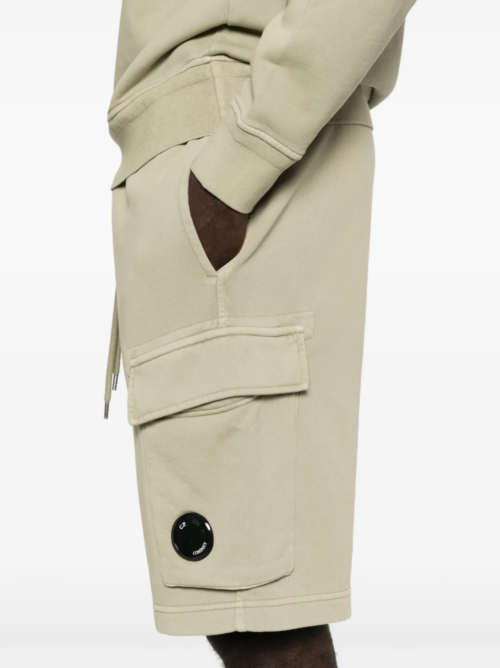 CP Company Cp Company Cargo-pockets track shorts — 2/4