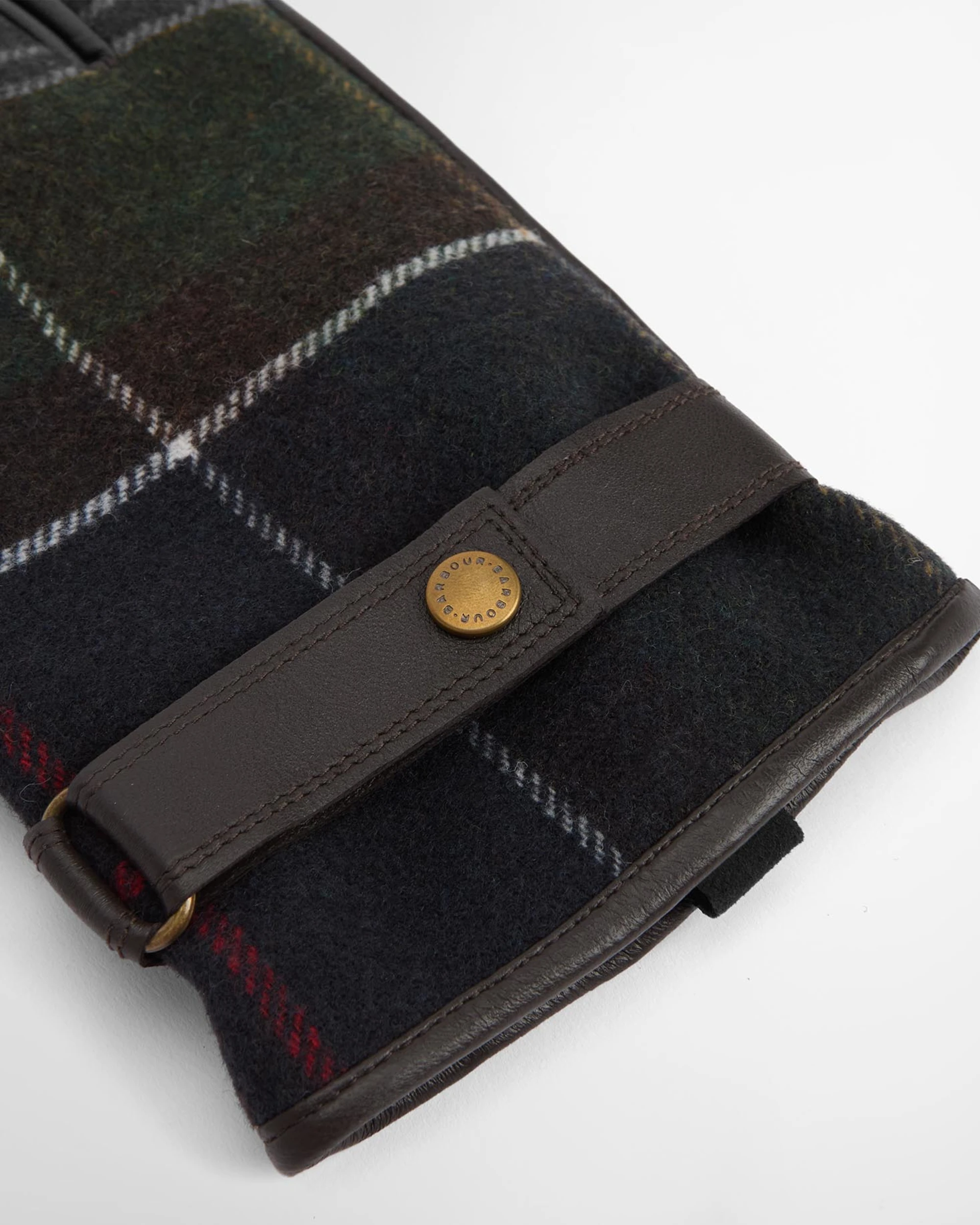 Barbour Barbour NEWBROUGH TARTAN GLOVES — 3/5