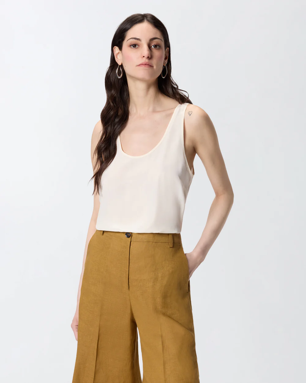Pinko CRAZY CANOTTIERA CREPE DE CHIN