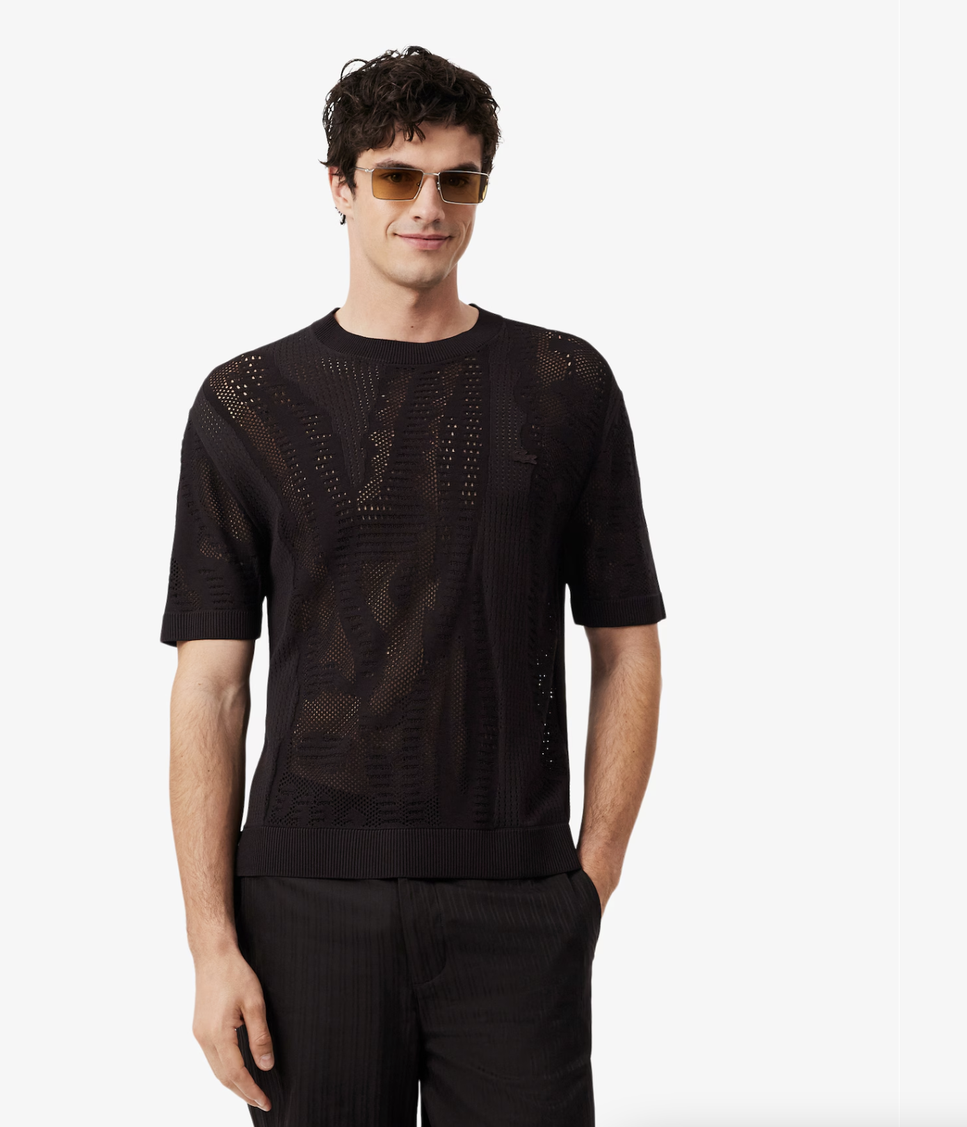 Lacoste Lacoste Maglia stampata a maniche corte relaxed fit — 2/2