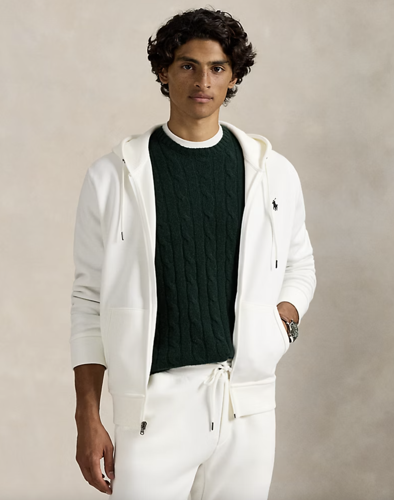 Polo Ralph Lauren Polo Ralph Lauren Felpa con cappuccio e cerniera — 4/4