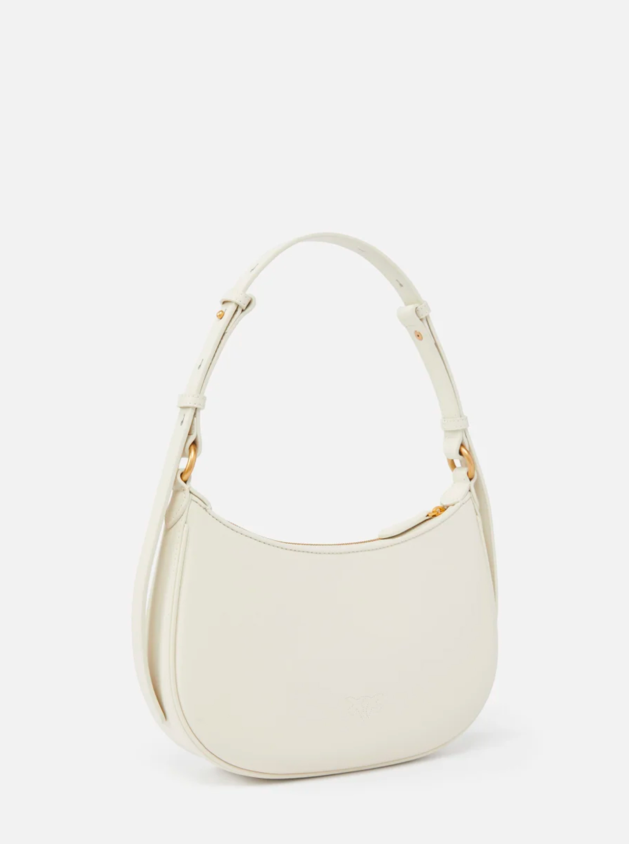 Pinko Borsa a spalla piccola Half Moon in pelle