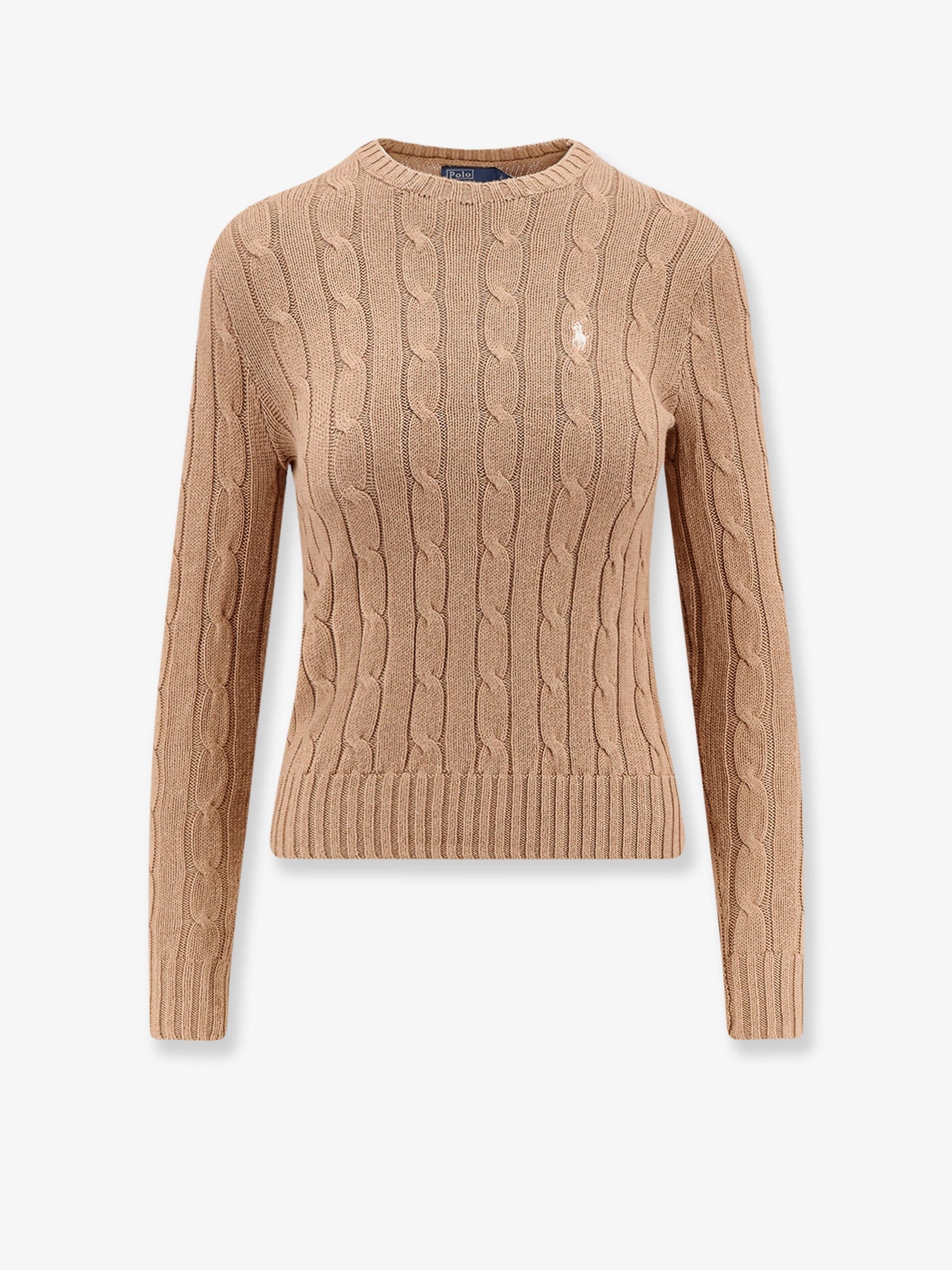 RALPH LAUREN Ralph Lauren Maglia a girocollo in cotone a trecce — 7/7