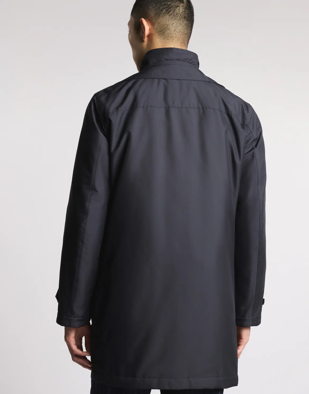 Fay Fay Morning Coat in Popeline Tecnico — 12/21