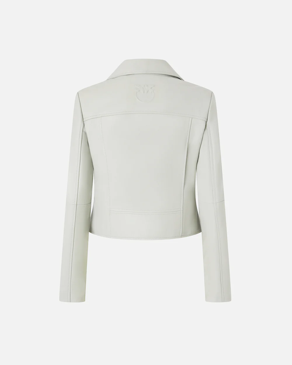 Pinko Pinko Giacca chiodo stile biker in nappa — 4/4
