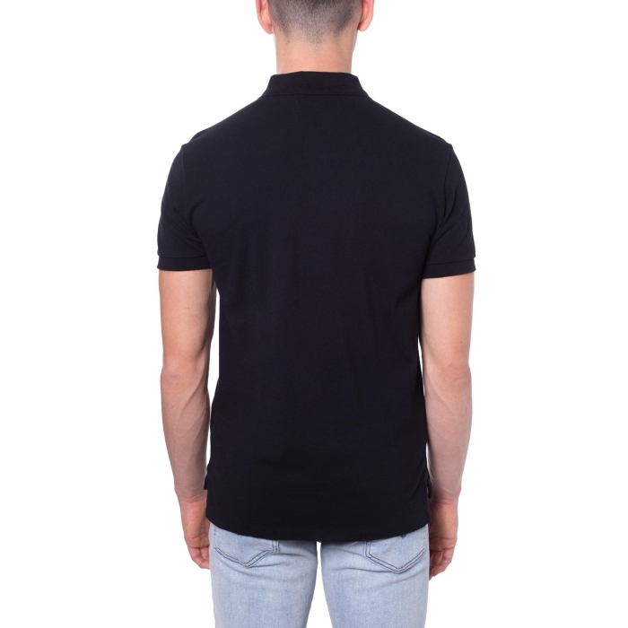 RALPH LAUREN Ralph Lauren Polo uomo slim fit in piqué — 3/4