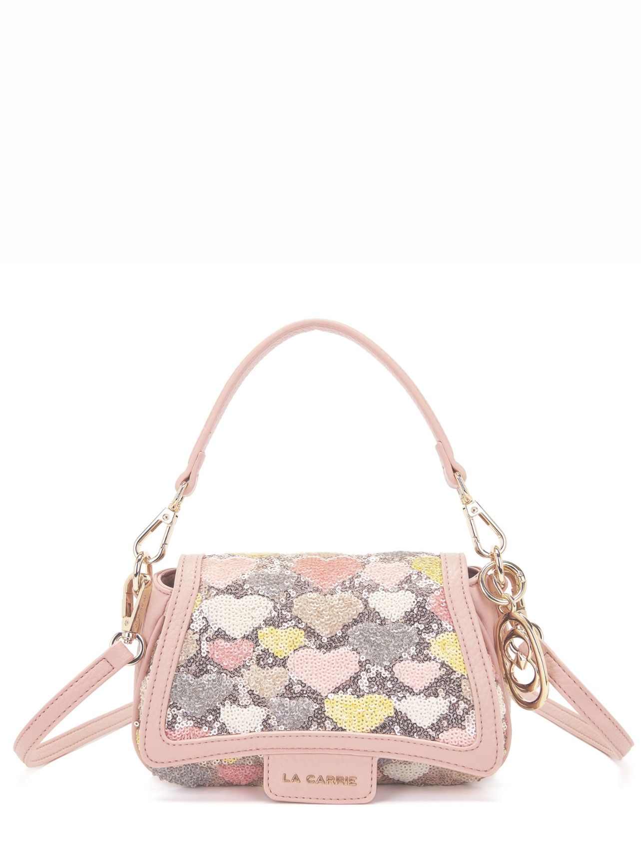 La Carrie NIGHT AND SMALL HEART HAND BAG