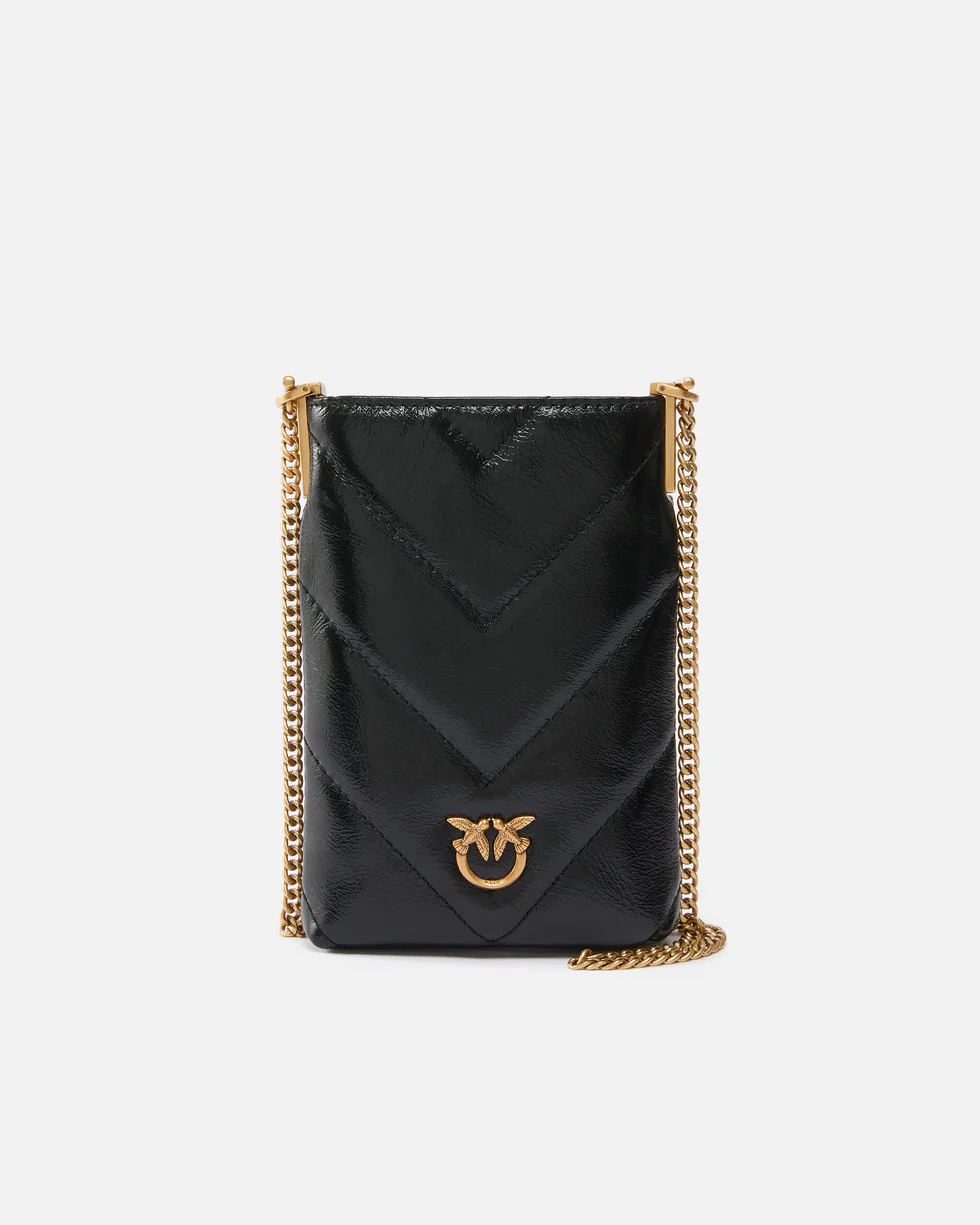 Pinko Pinko PHONE CASE PELLE NAPLAK BIG — 5/5