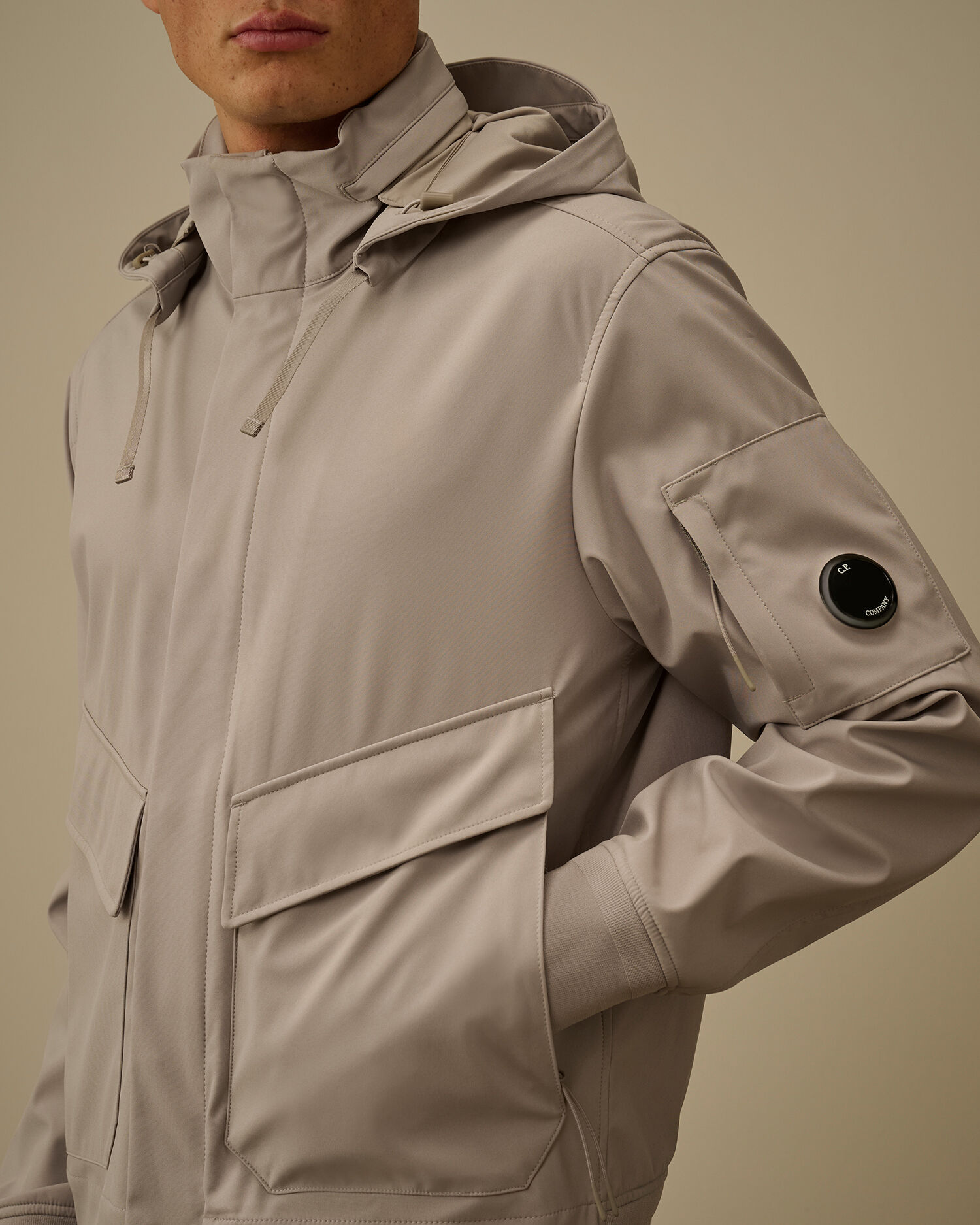 CP Company Cp Company C.P. Shell-R Hidden Hood Lens Jacket — 2/4