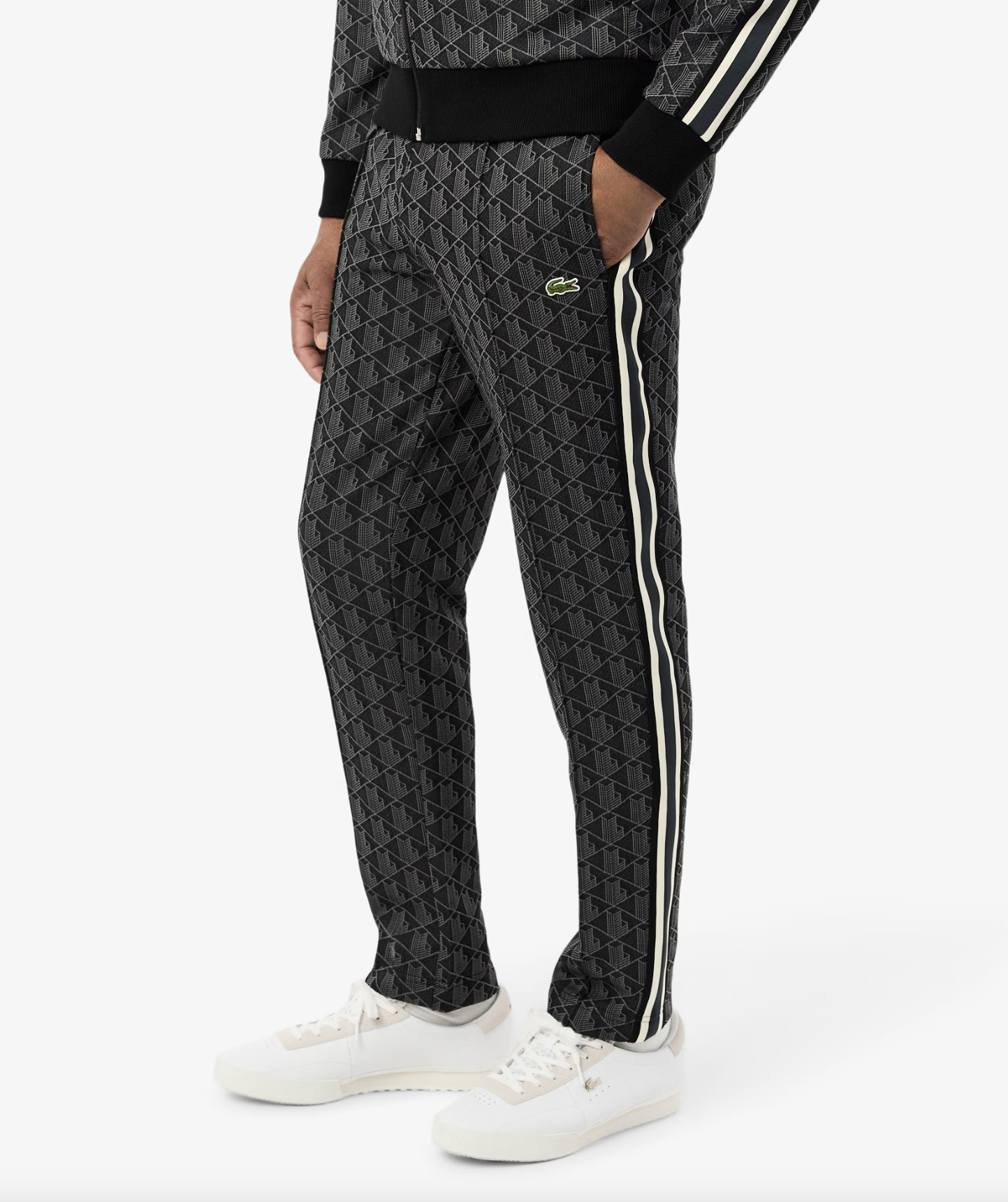 Lacoste PANTALONE TUTA MONOGRAM