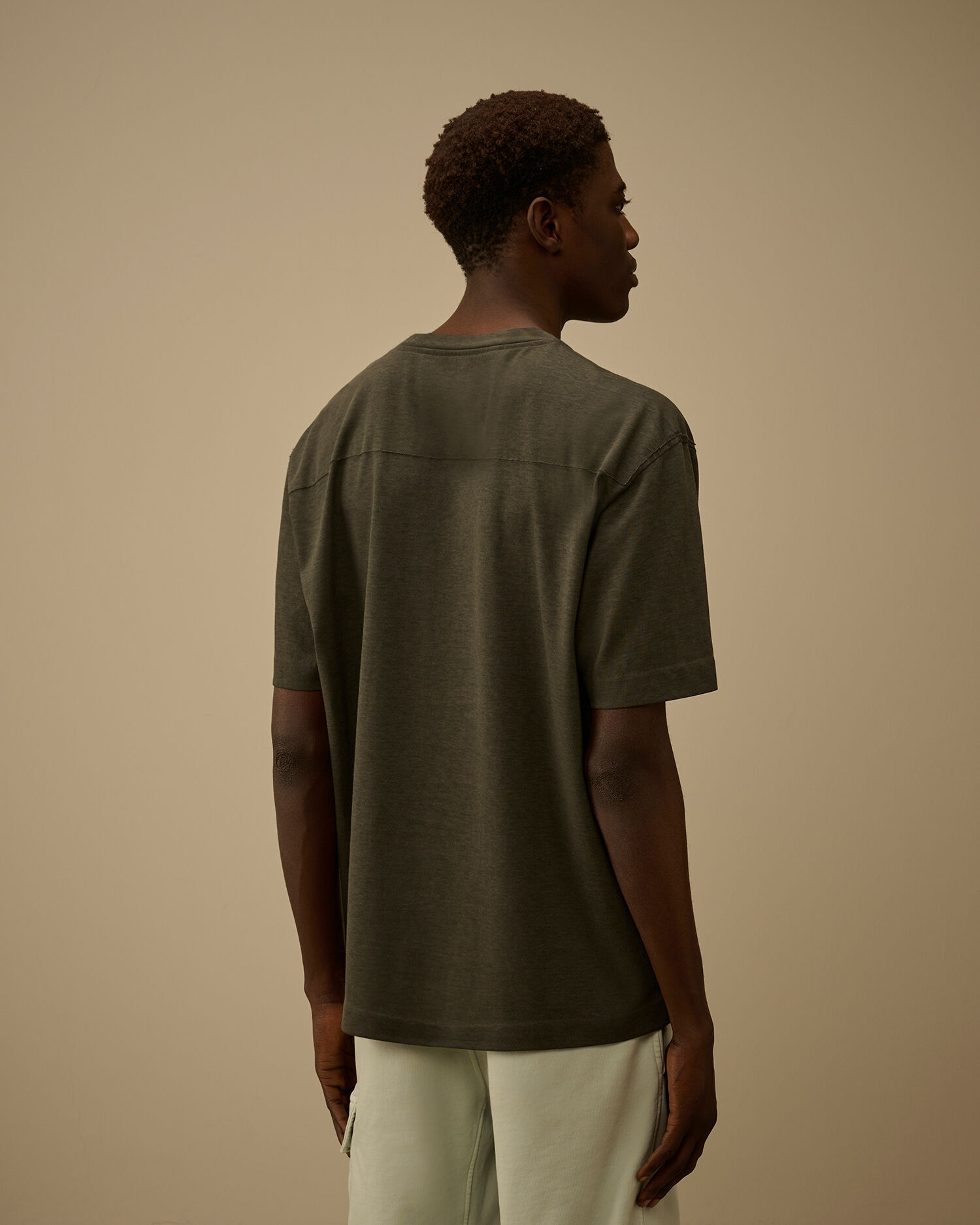 CP Company Cp Company 20/1 Jersey Plated Logo T-Shirt — 2/4