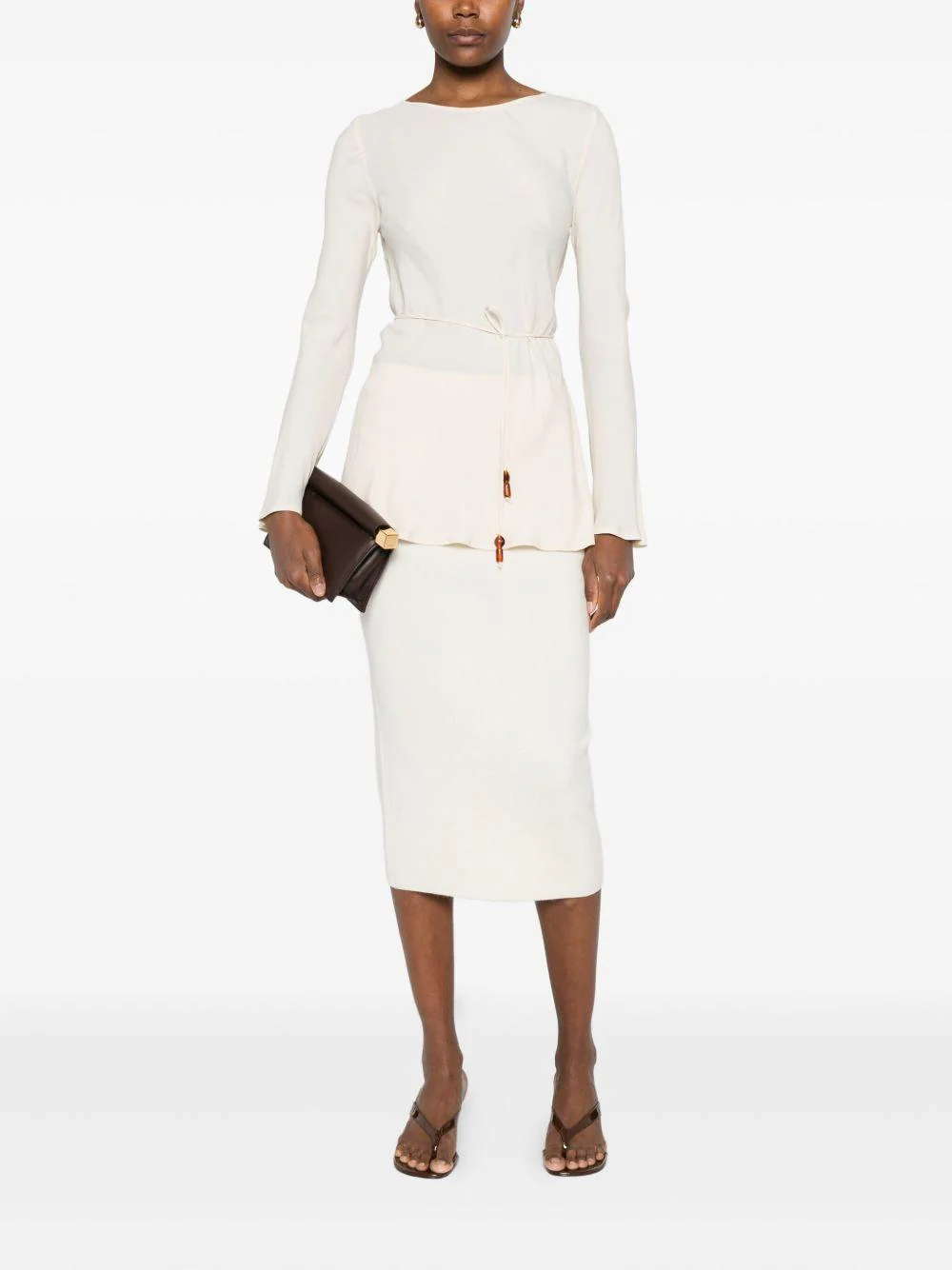 Pinko Pinko NUOVA GUINEA GONNA LANA MERINO — 4/4