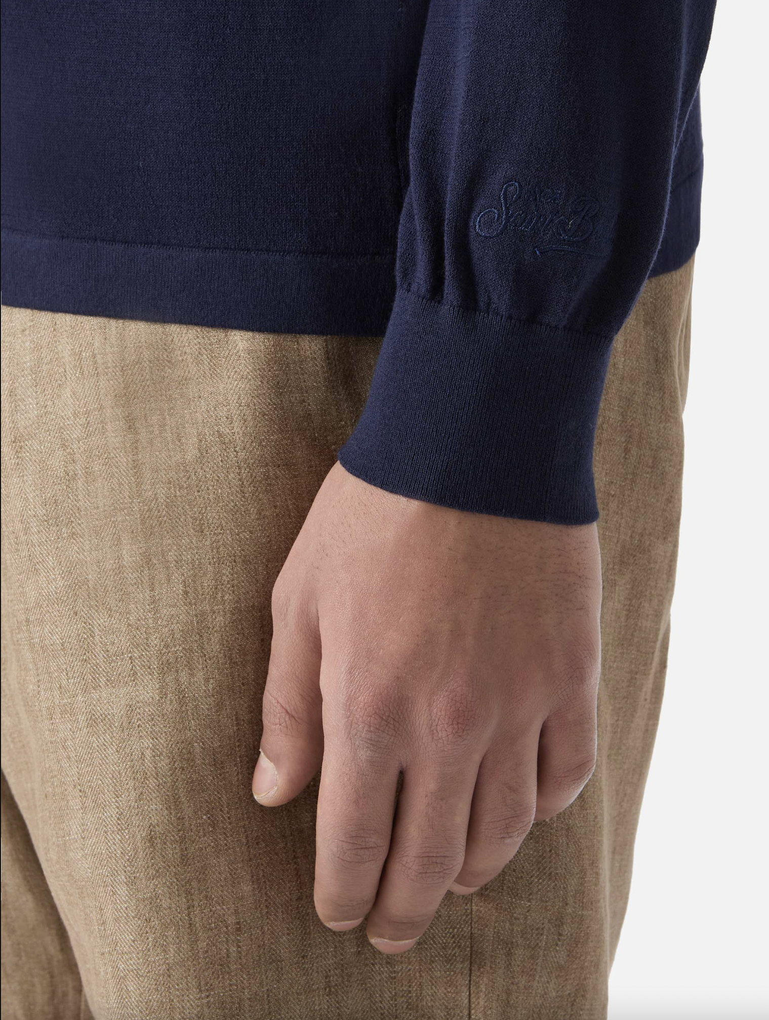 SAINT BARTH Saint Barth Polo Sloan a maniche lunghe — 3/4
