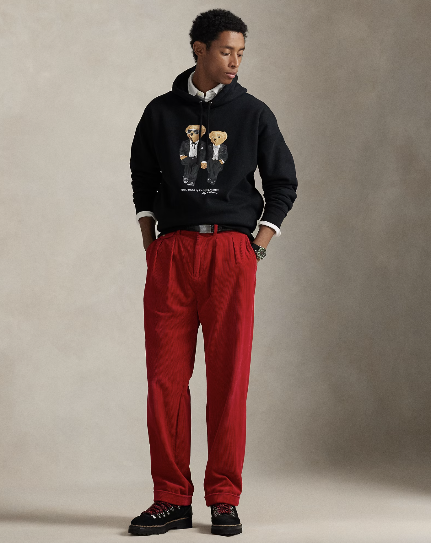 Polo Ralph Lauren Polo Ralph Lauren Felpa Ralph & Ricky Tuxedo Polo Bear — 3/4