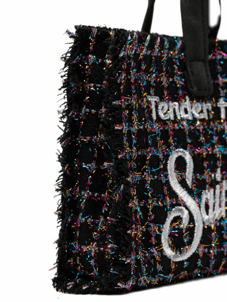 SAINT BARTH Saint Barth PHONE BAG TWEED — 2/3