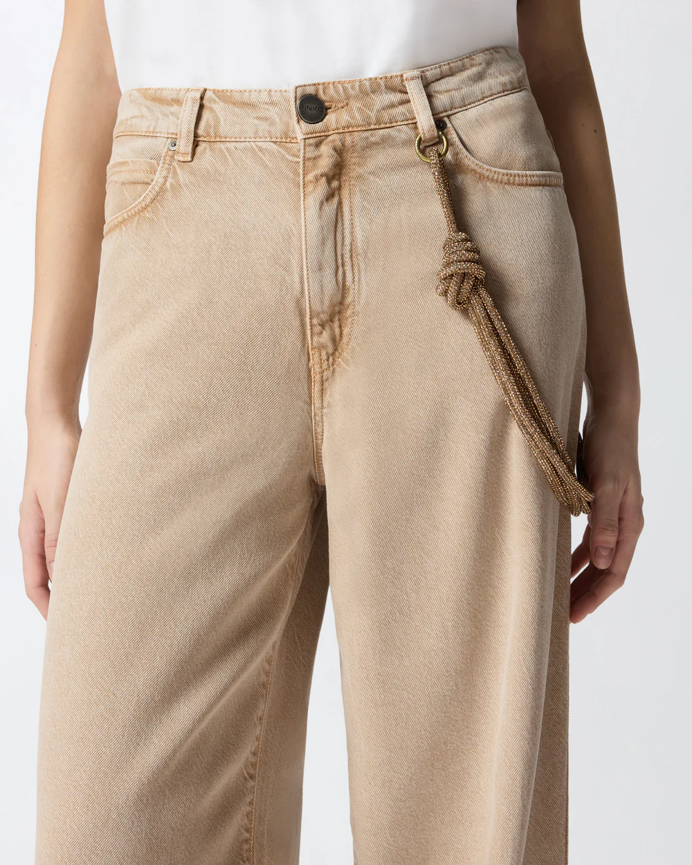 Pinko Pinko Jeans con corda gioiello — 1/4