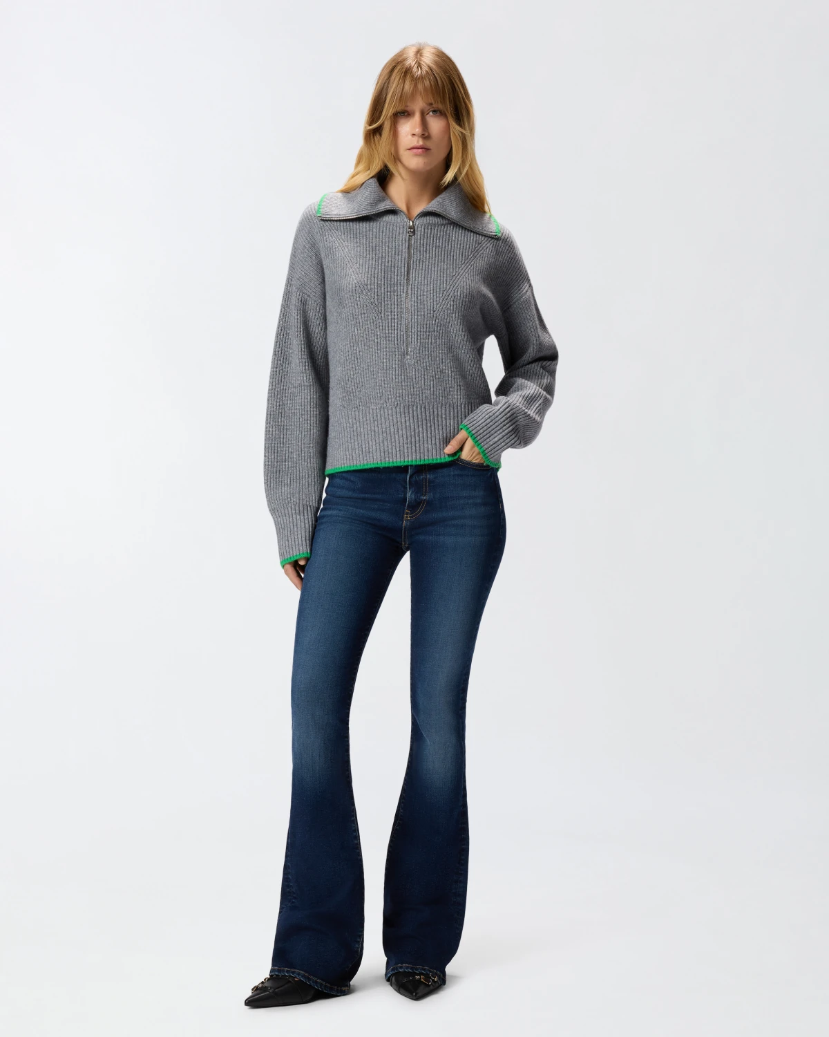 Pinko Pinko Jeans flared denim power stretch — 3/4