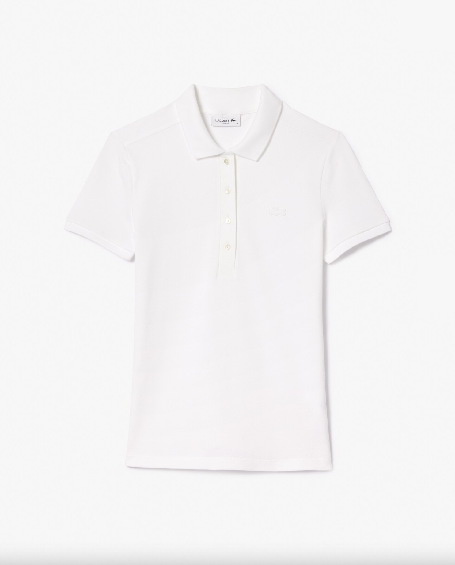 Lacoste Lacoste Polo da donna in piqué di cotone stretch Lacoste slim fit — 11/17