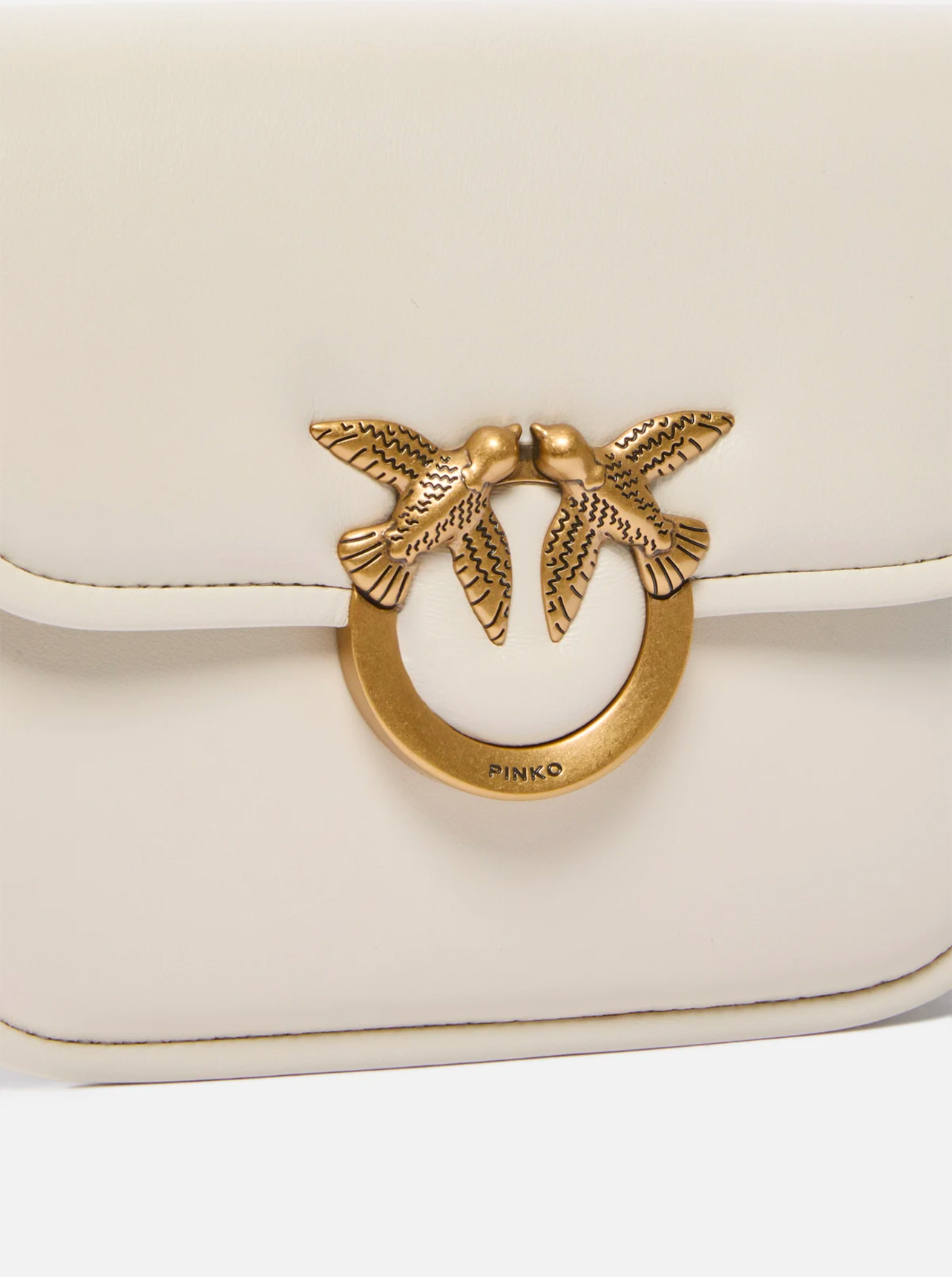 Pinko Borsa a spalla piccola squadrata Love Bag Box in nappa