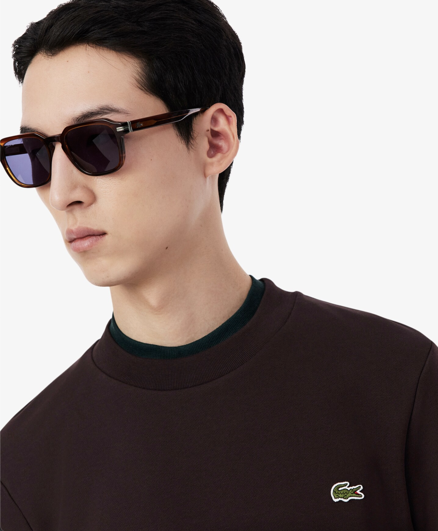 Lacoste Lacoste Felpa in tessuto felpato classic fit — 13/14