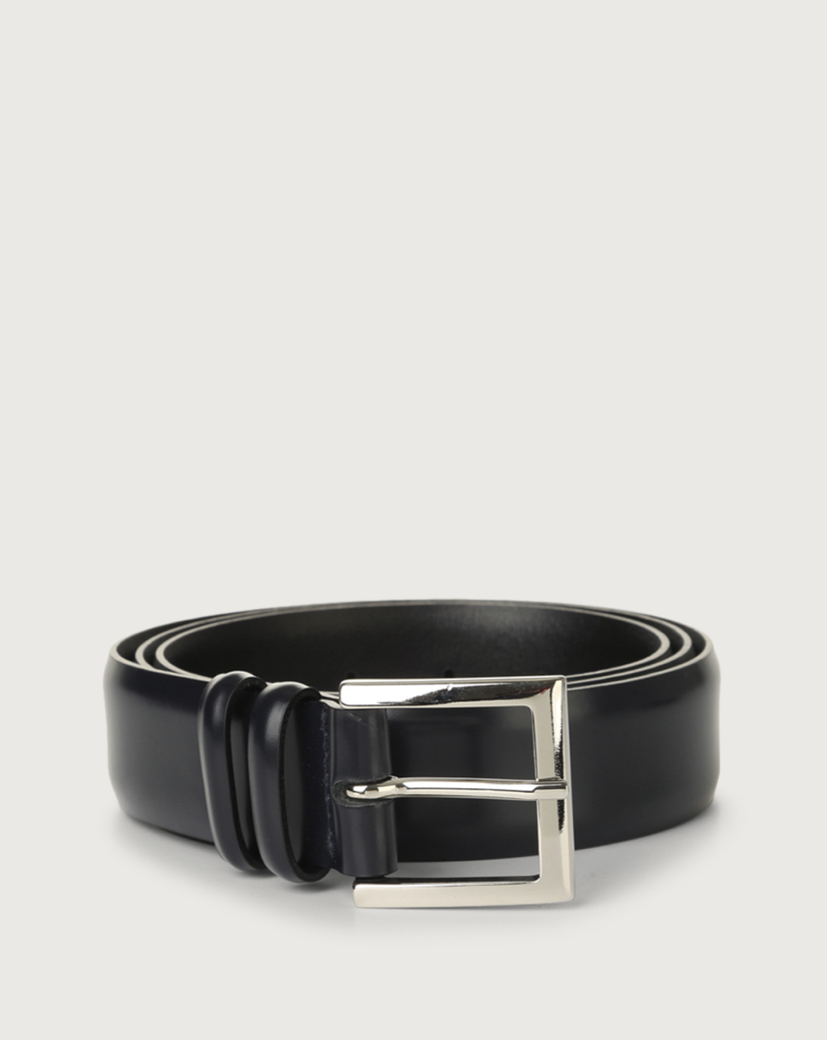 ORCIANI Orciani Cintura classica Calf in pelle 3,5 cm — 6/6
