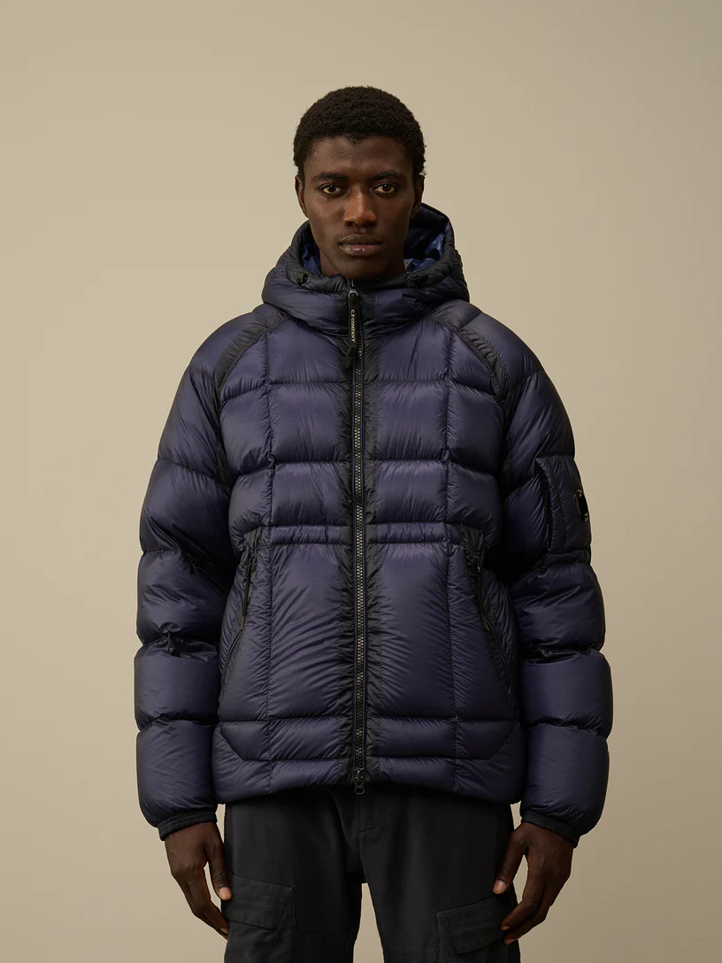C.P. COMPANY C.p. Company shell hooded medium down Jacket — 4/4