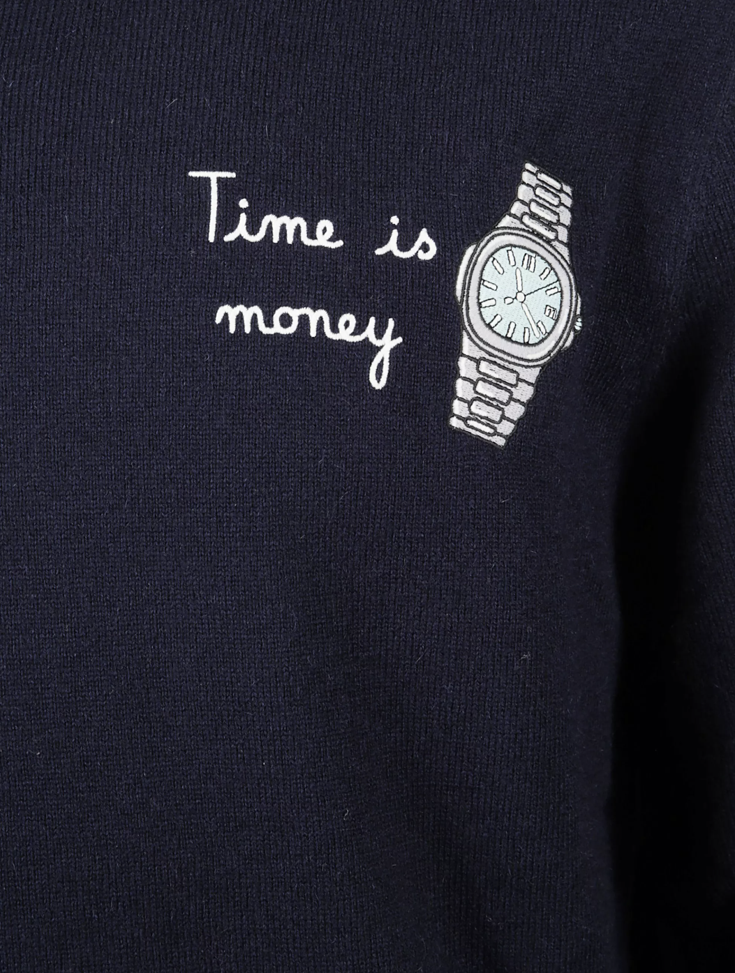 SAINT BARTH Saint Barth CREW NECK LIGHT SWEATER — 1/2