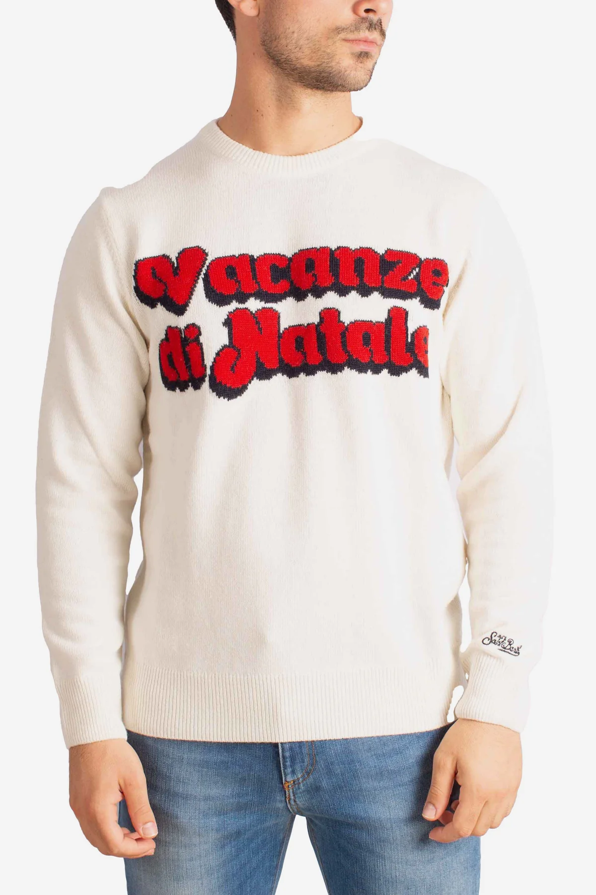 SAINT BARTH Saint Barth ROUND-NECK SWEATER — 3/3