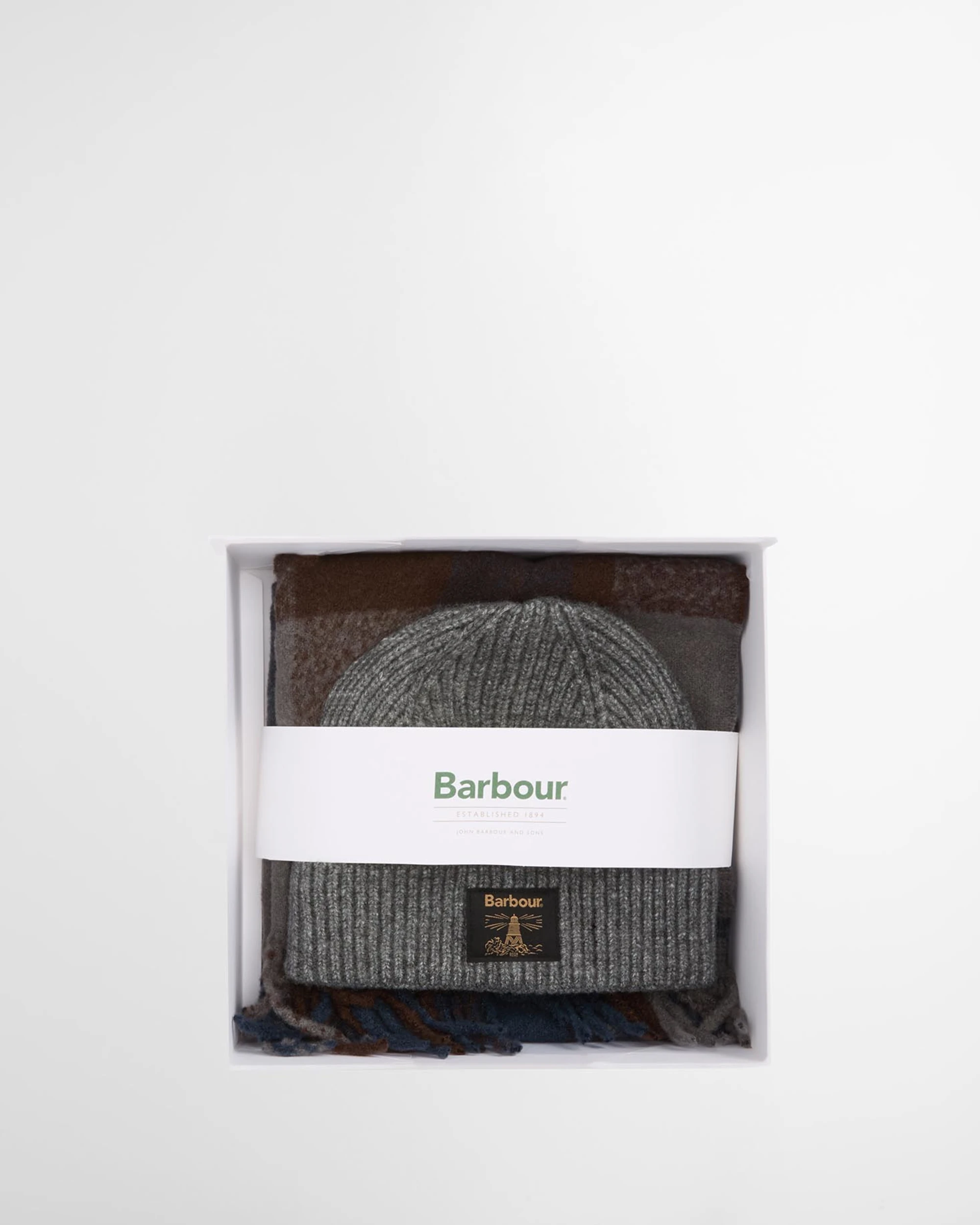 Barbour Barbour WESTERDALE BEANIE & SCARF SET — 3/4
