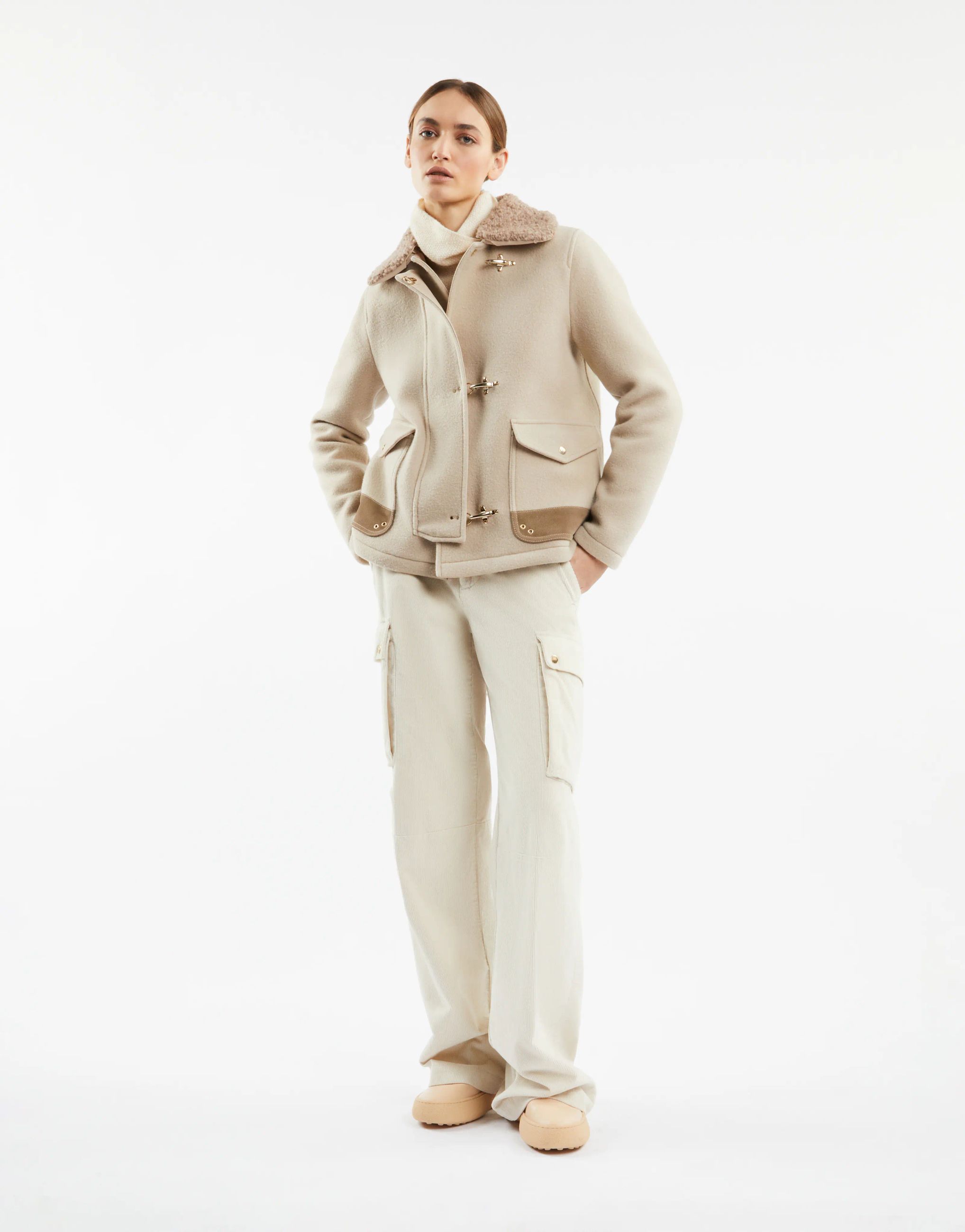 Fay Fay 3 Ganci Imbottito Naturale — 3/4