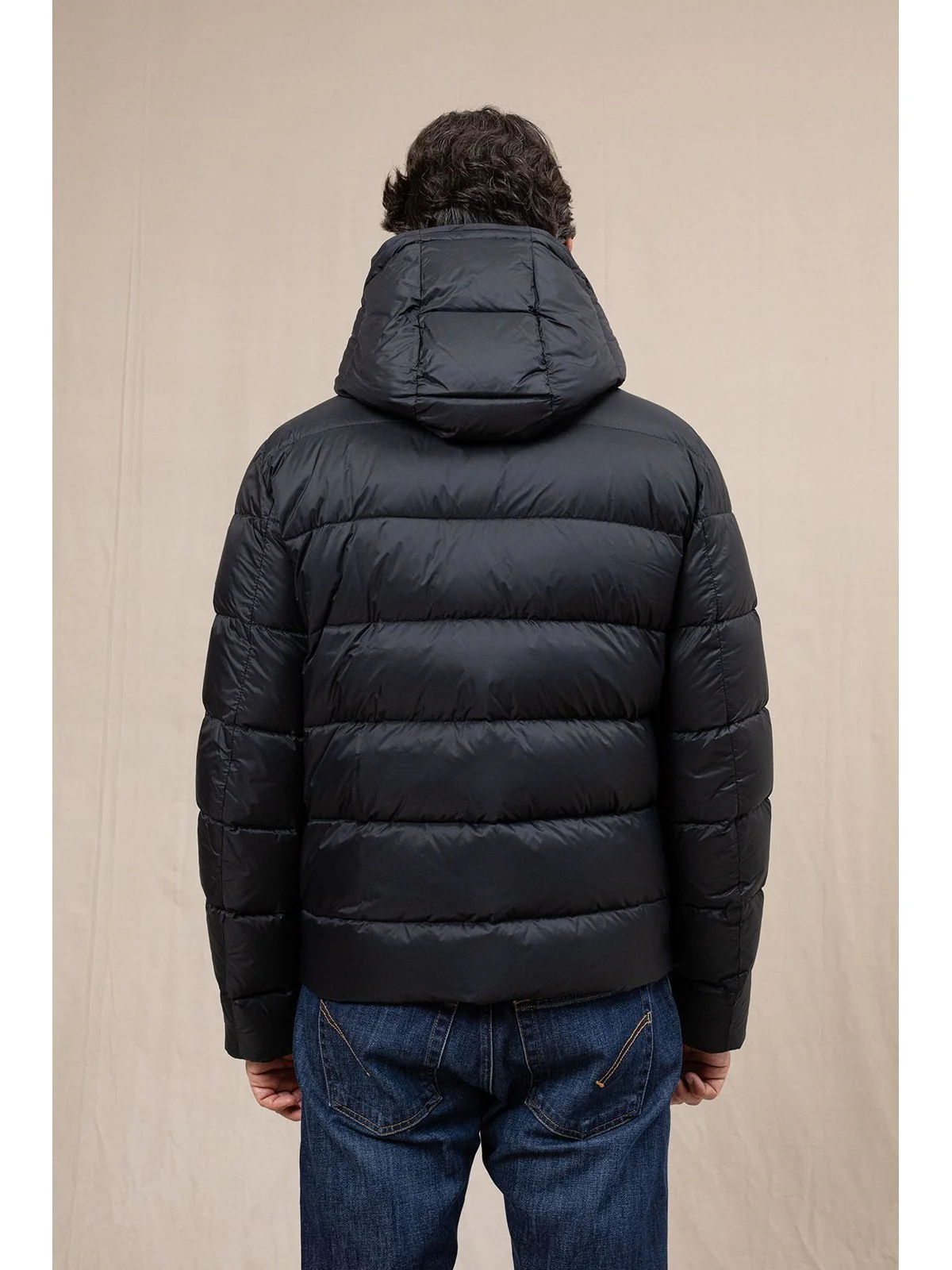 Fay Fay Piumino Double Front in Popeline Calandrato — 4/9