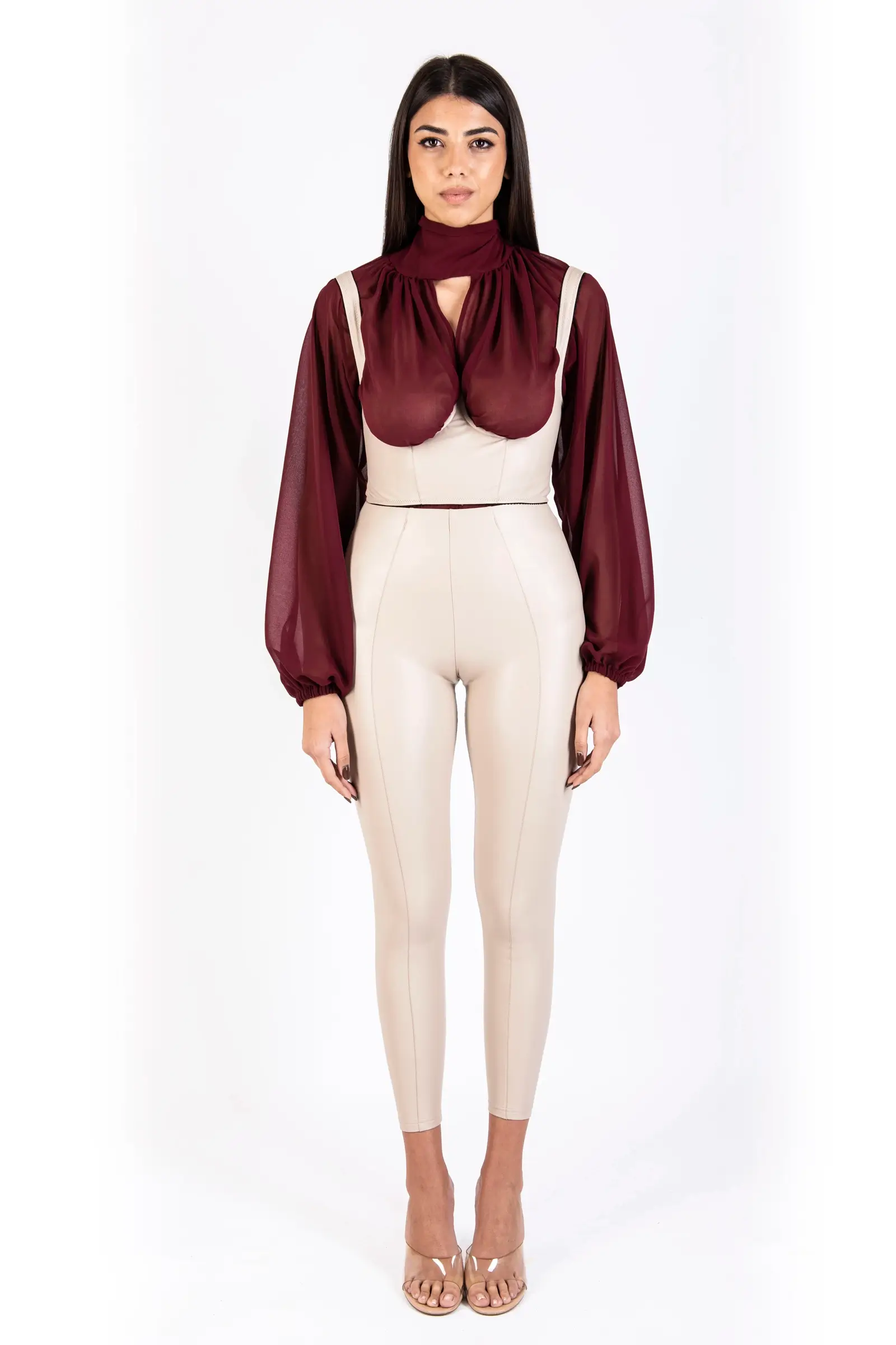 DISTRICT District LEGGINGS CON TAGLI — 3/3