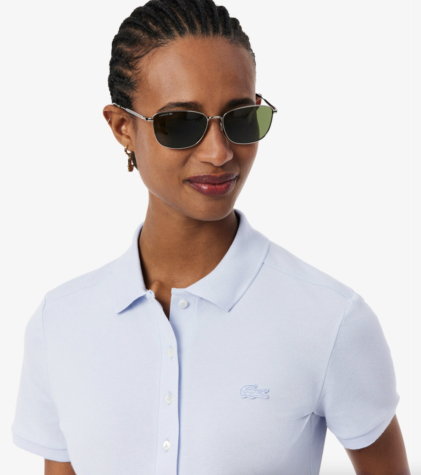 Lacoste Lacoste Polo da donna in piqué di cotone stretch Lacoste slim fit — 4/17