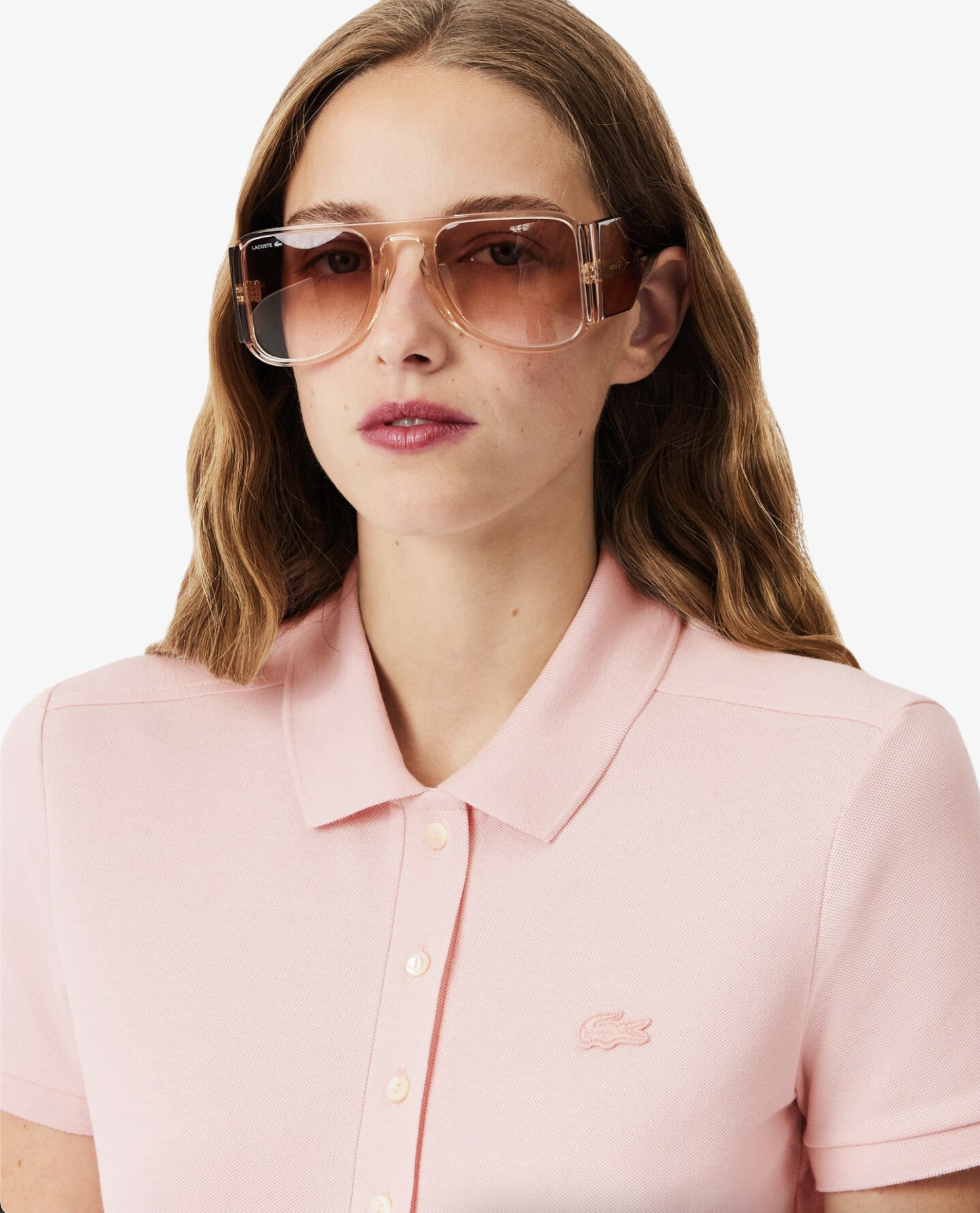 Lacoste Lacoste Polo da donna in piqué di cotone stretch Lacoste slim fit — 7/17