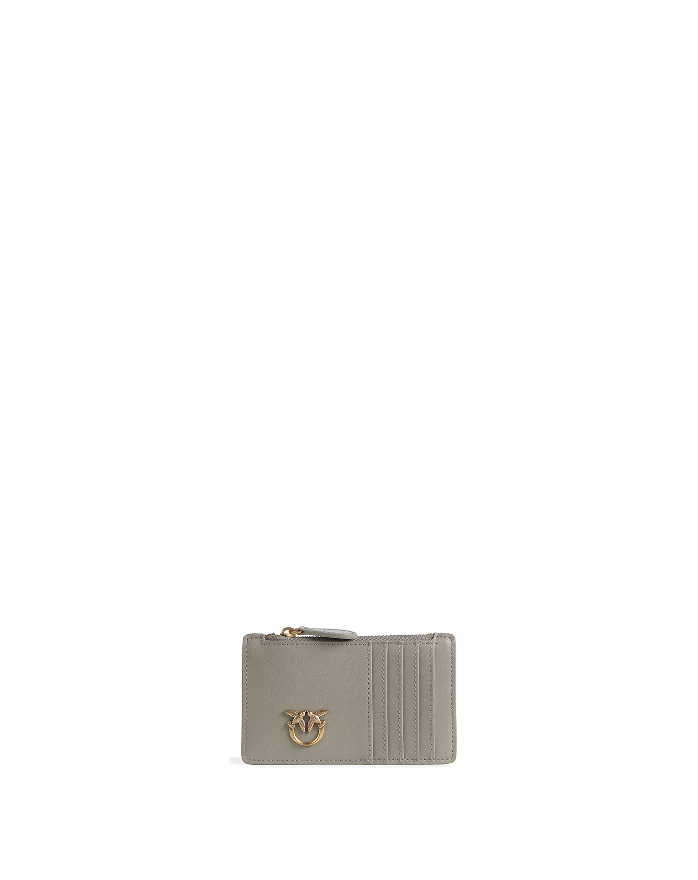 Pinko Pinko AIRONE CARDHOLDER VITELLO SETA — 16/21