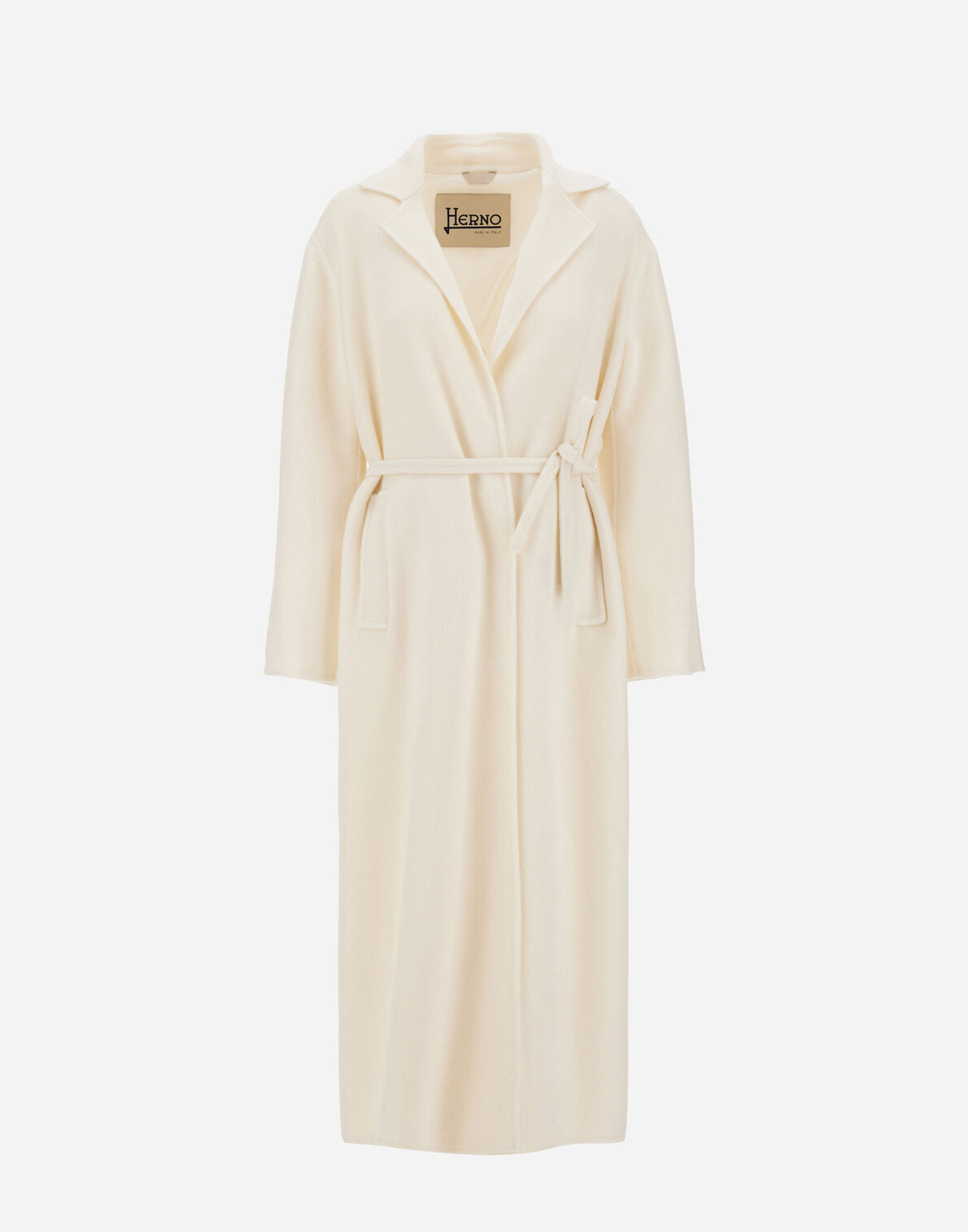 Herno Herno CAPPOTTO CON CINTURA IN NEW MODERN WOOL — 4/4
