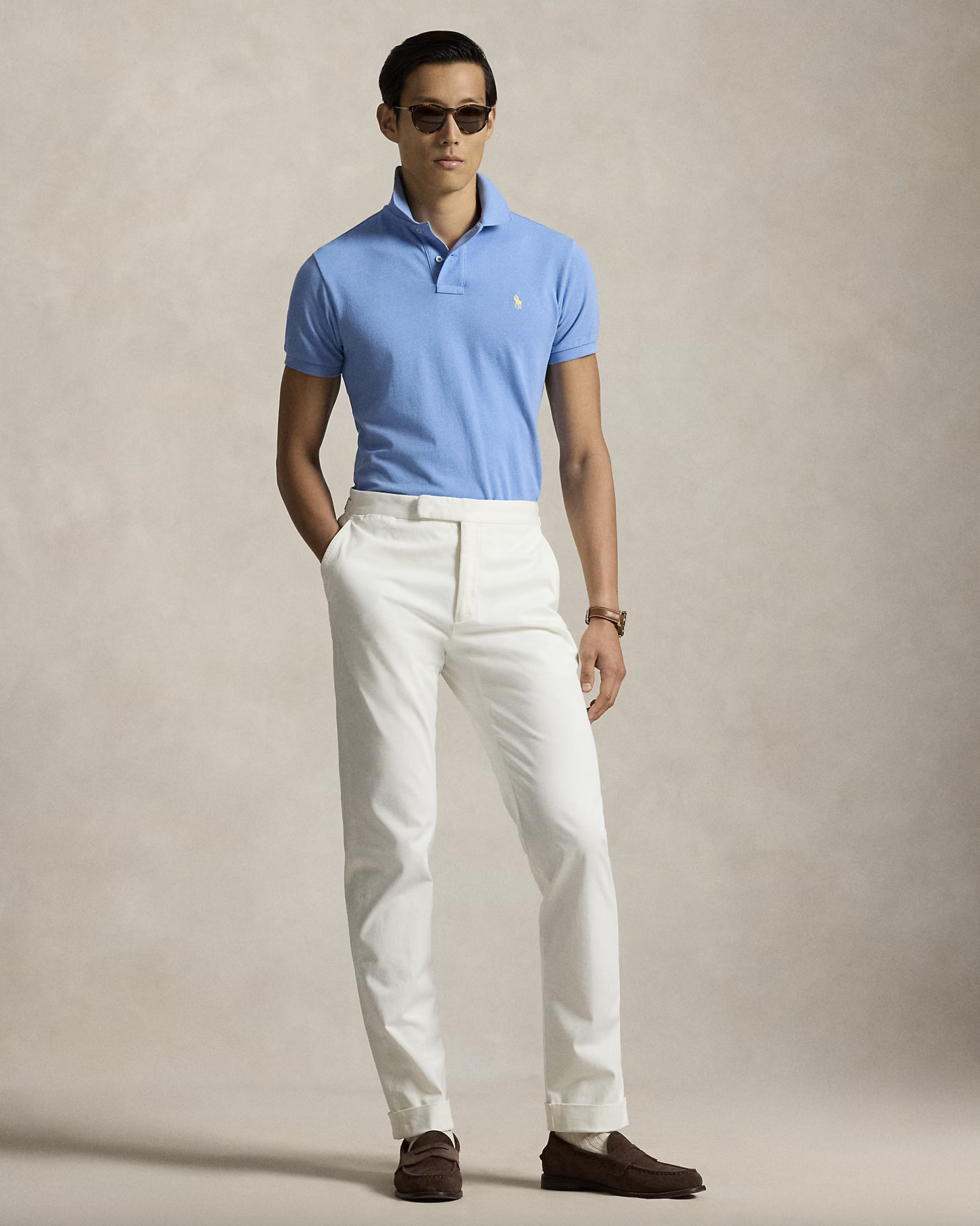 RALPH LAUREN Ralph Lauren Polo in piqué Slim-Fit — 1/3