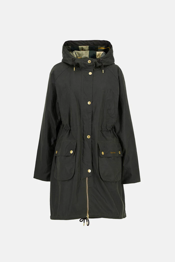Barbour Barbour MARCY WAX PARKA — 1/10