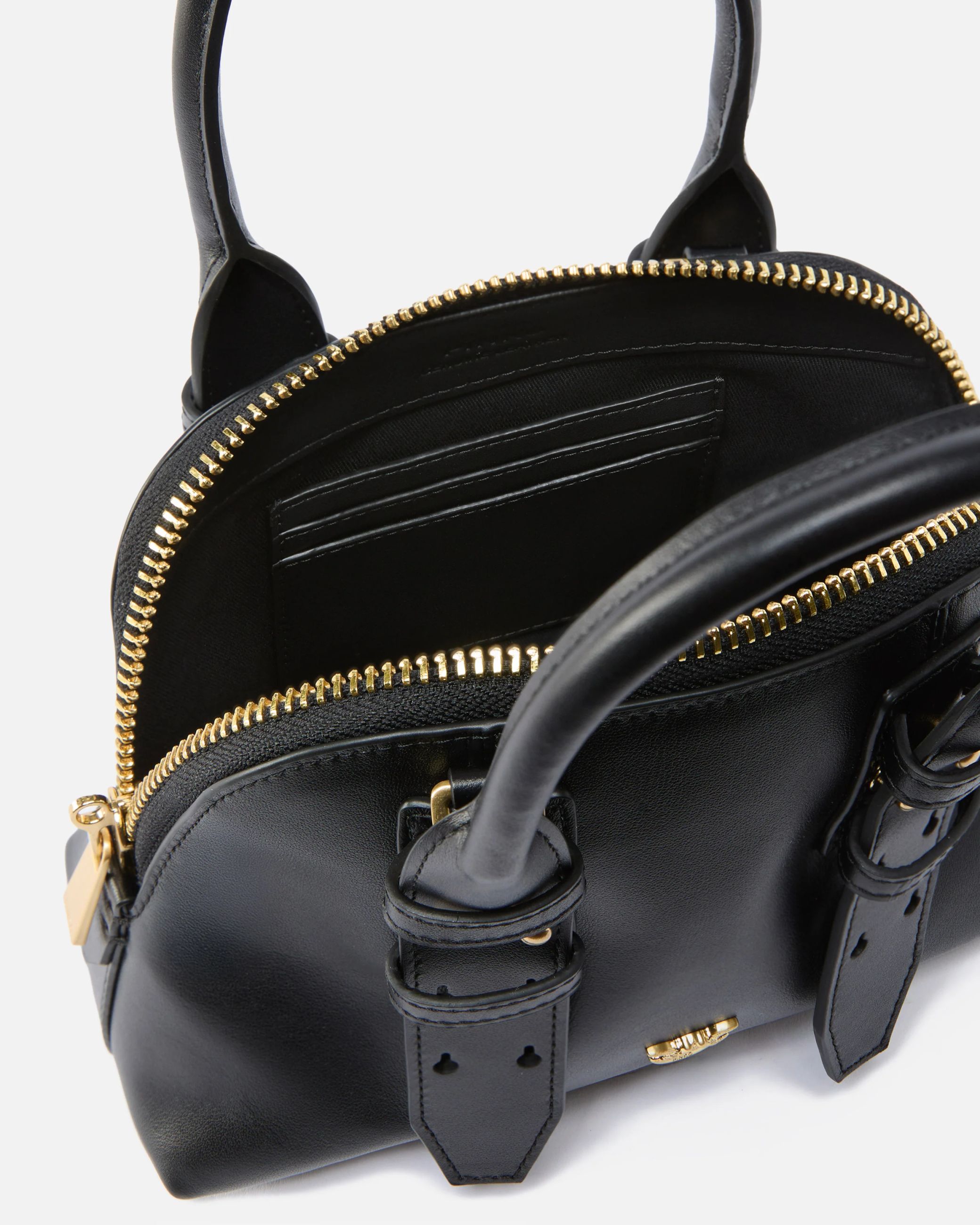 Pinko Pinko Borsa Bowling A Mano Mini Escape Bag In Pelle — 8/8