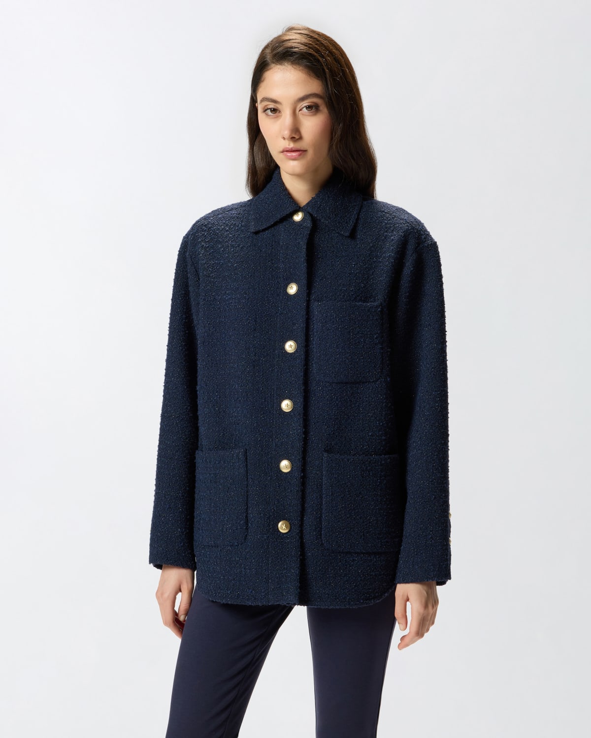 Pinko Pinko GHIACCIOLO GIACCA TWEED — 4/6
