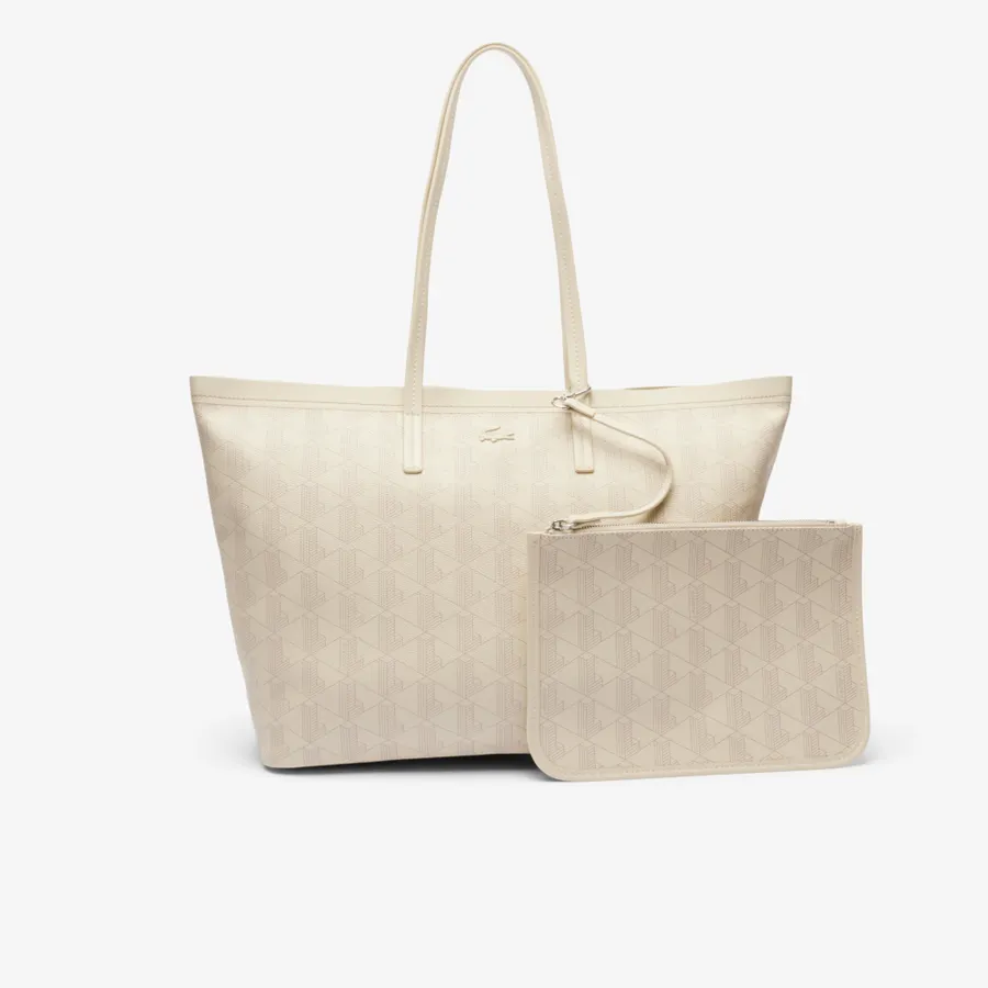 Lacoste Lacoste Zely Grained Tote with Pouch — 3/3