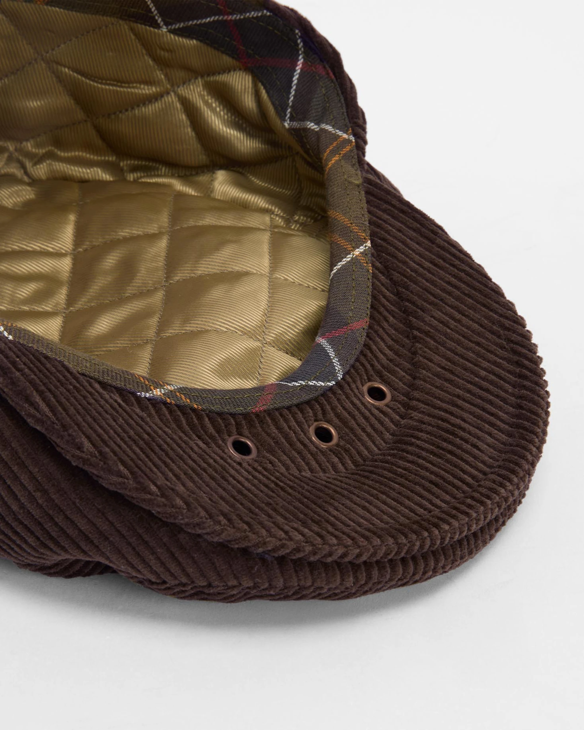 Barbour Barbour WESTDALE CORD FLAT CAP — 4/6